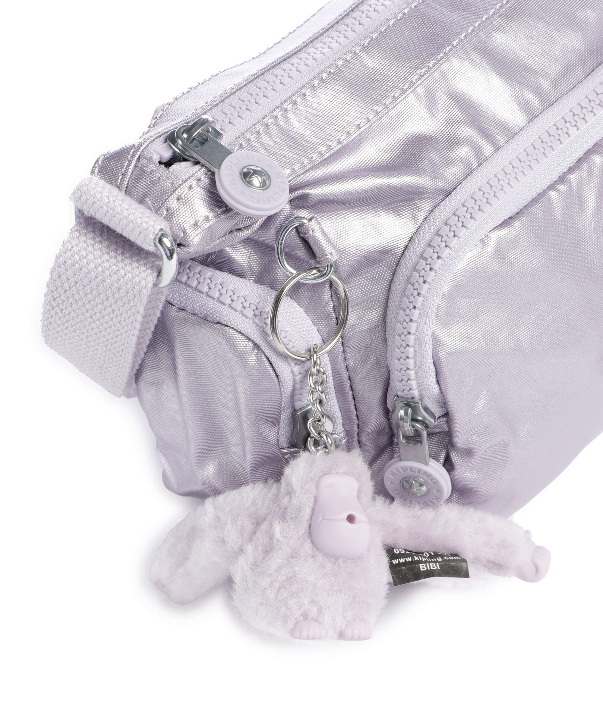 Kipling Basic Gabbie Mini Crossbody bag lilac moon/metallic - Image 4