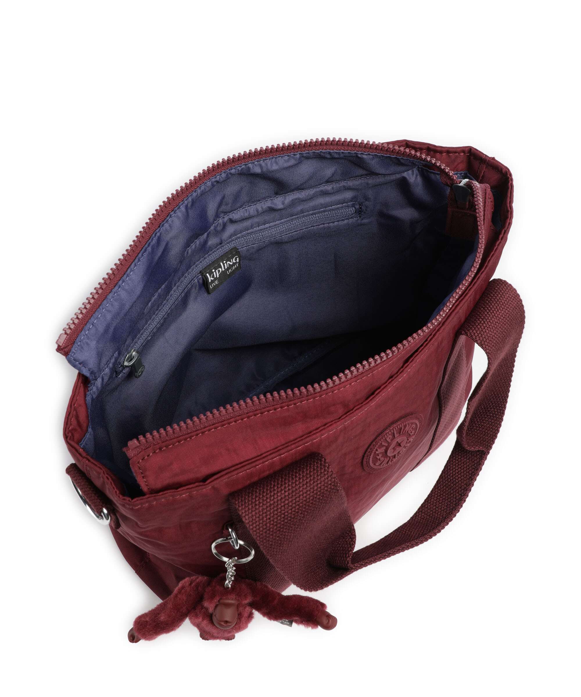 Kipling Basic Minta M Handbag lounge wine - Image 5