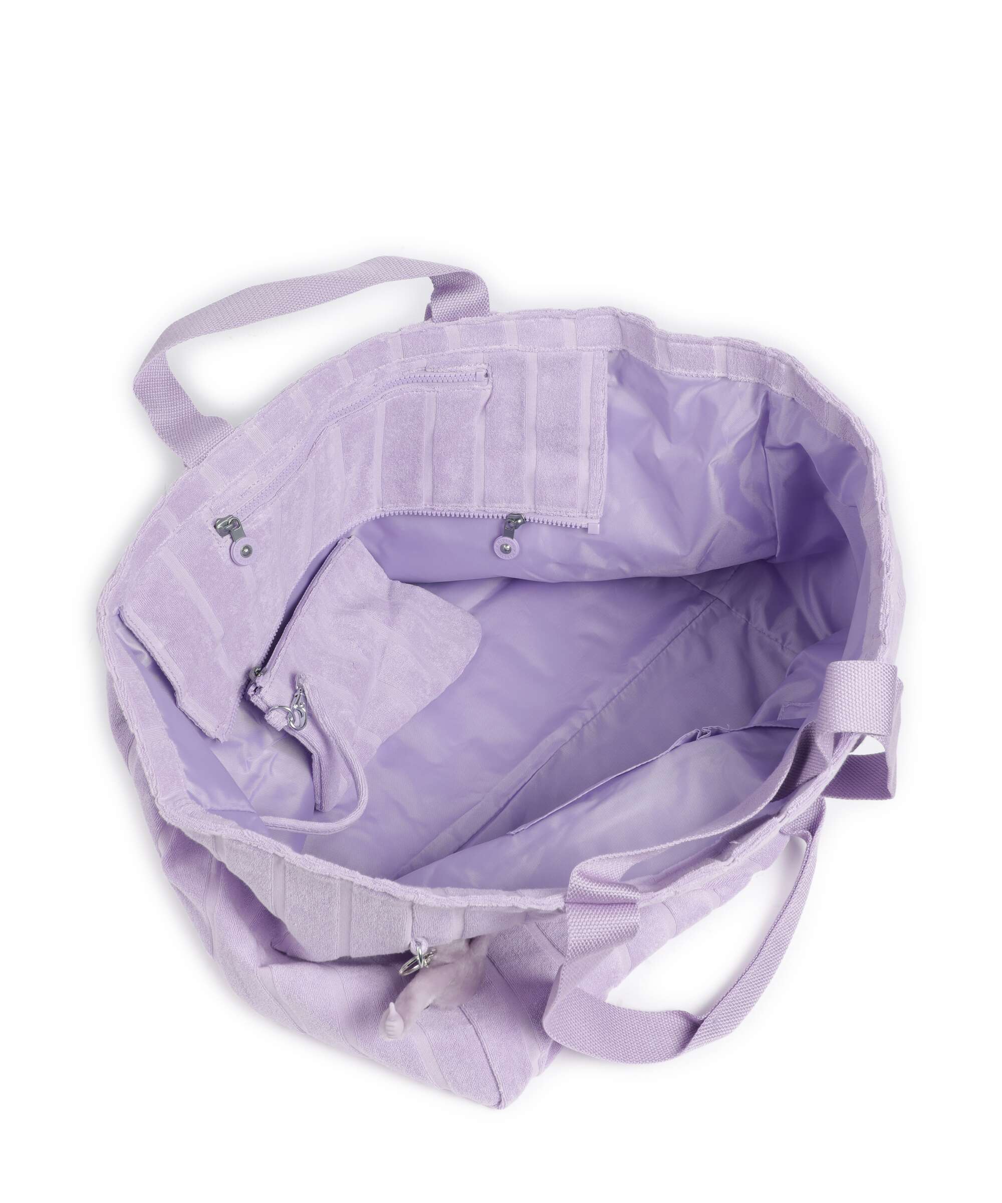 Kipling Beach Naomi Tote bag lilacky towel - Image 4