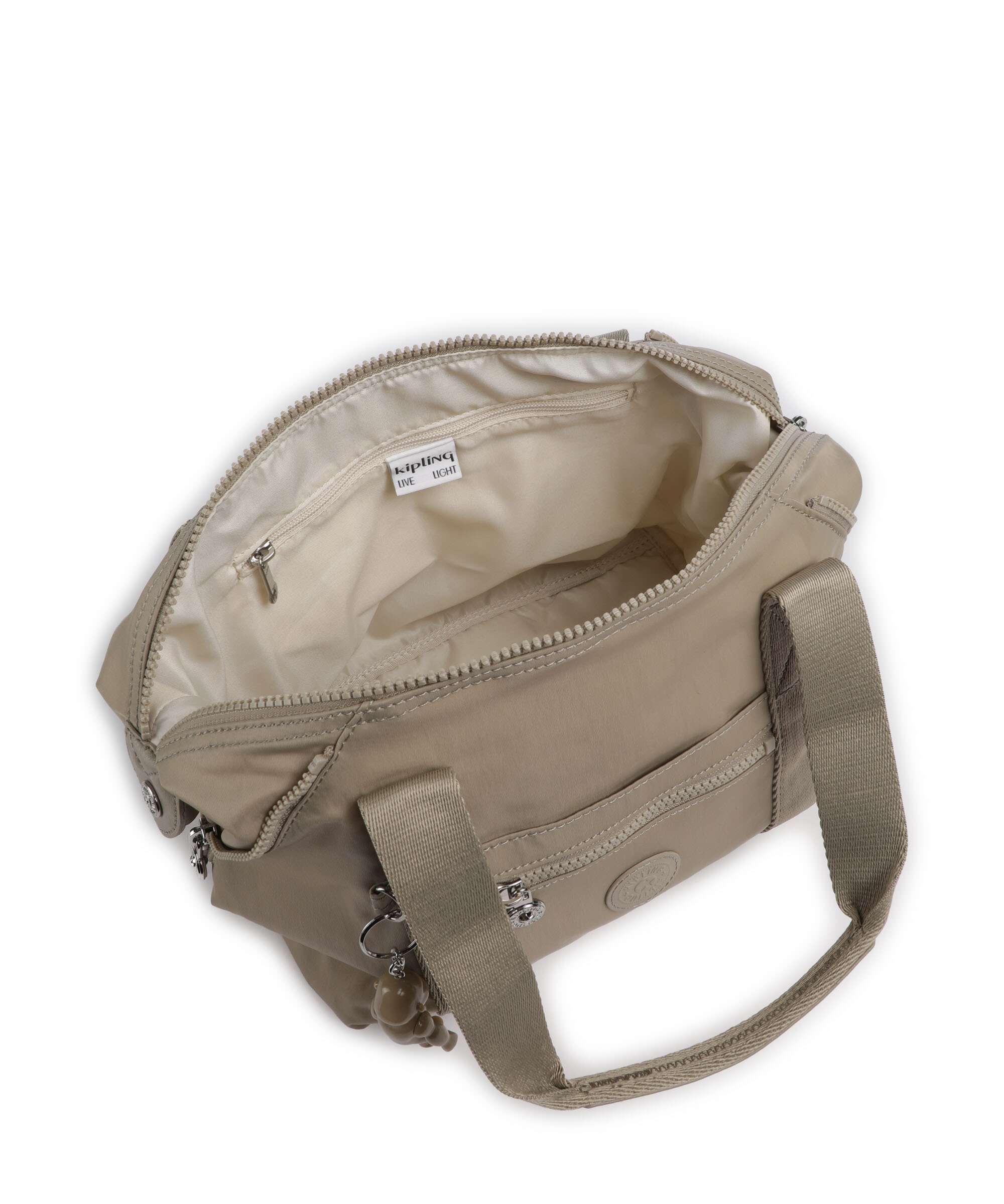 Kipling Elevated Art Mini Handbag boho tan - Image 6