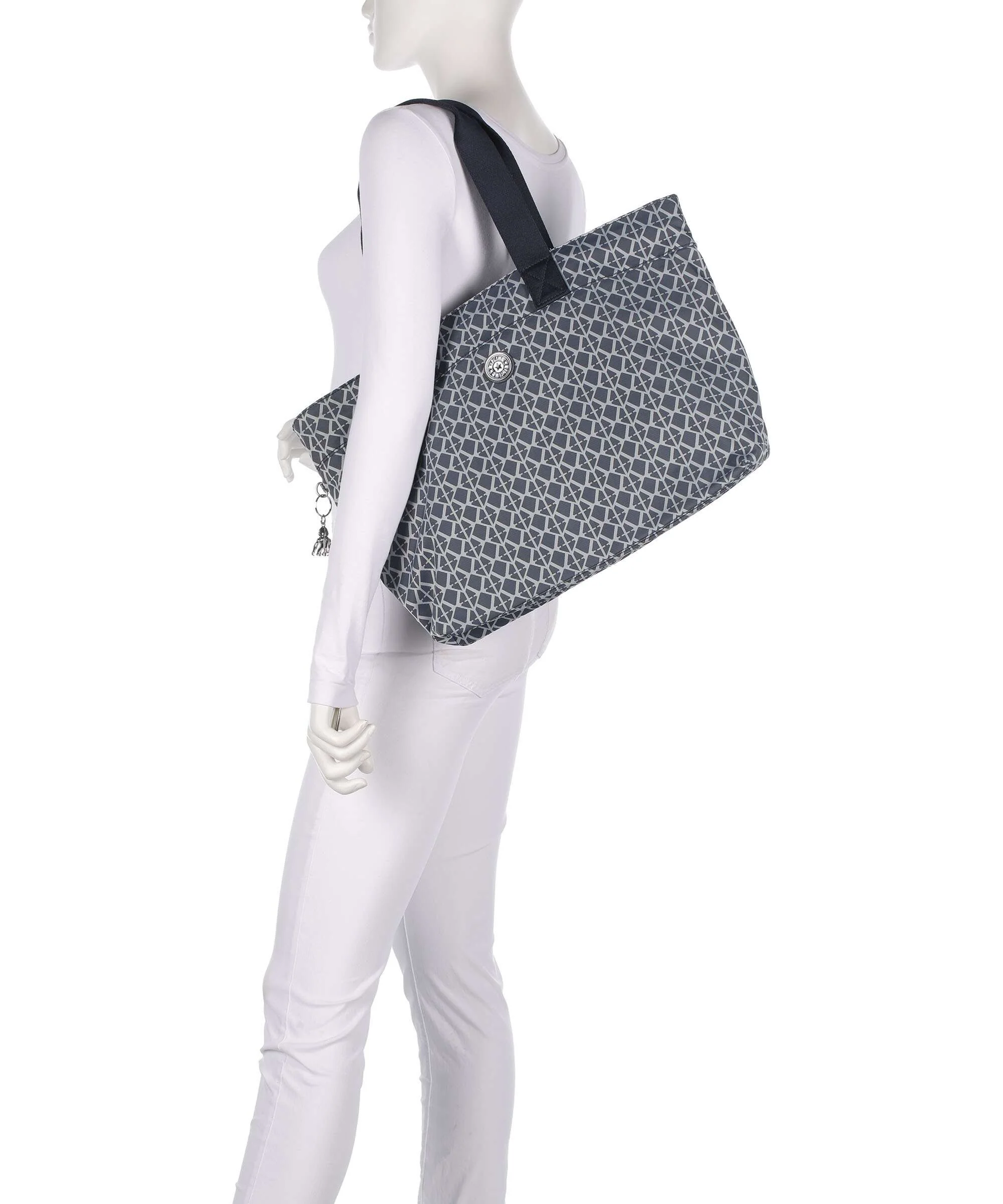 Kipling Elevated Colissa Up Tote bag navy sign - Image 3