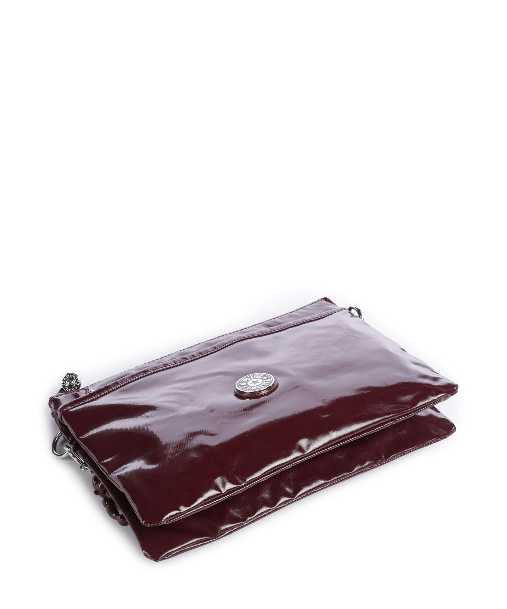 Kipling Elevated Riri L Crossbody bag high gloss wine - Image 5
