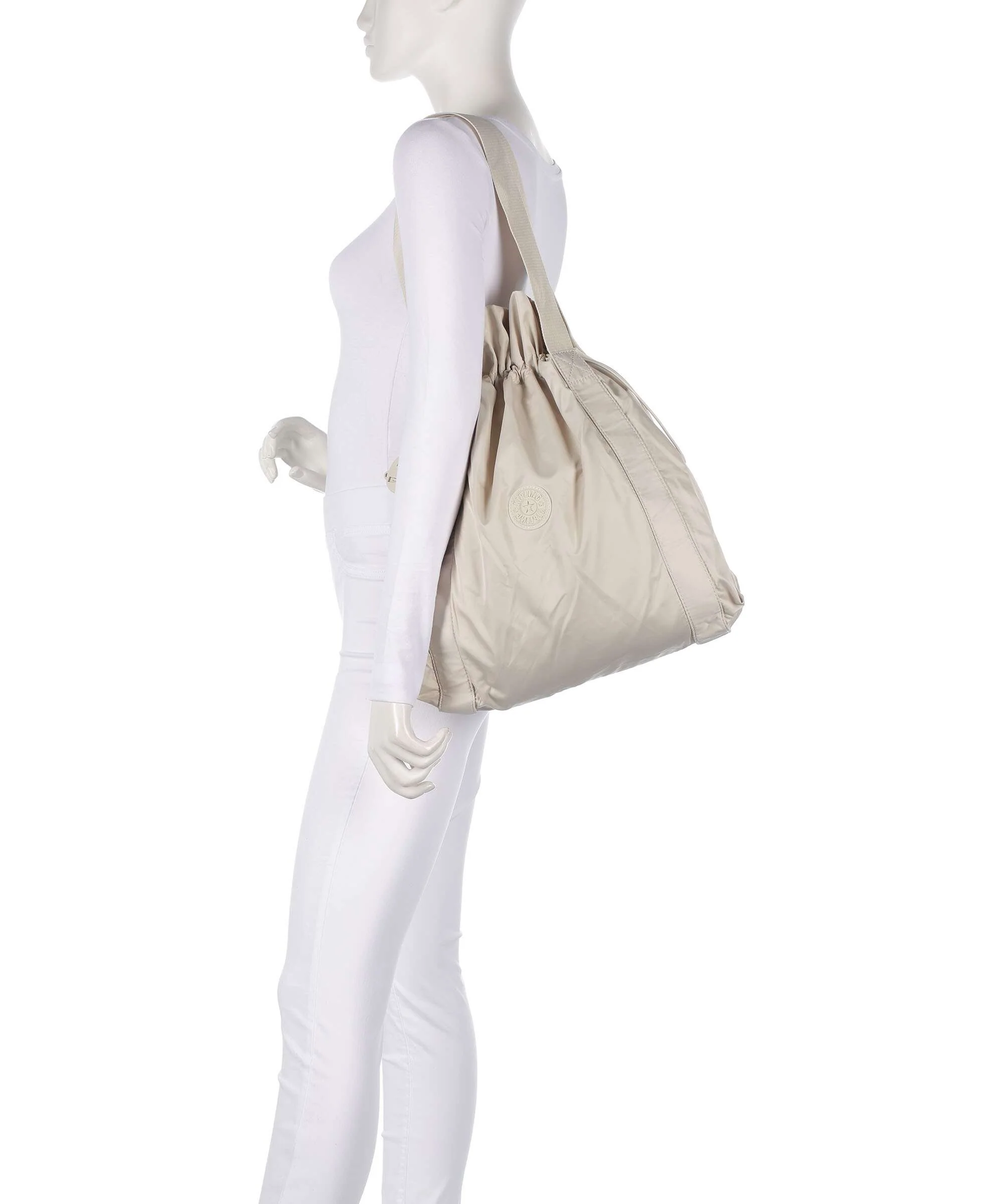Kipling G.rilla Girlz Elmar Bucket bag simply beige - Image 3