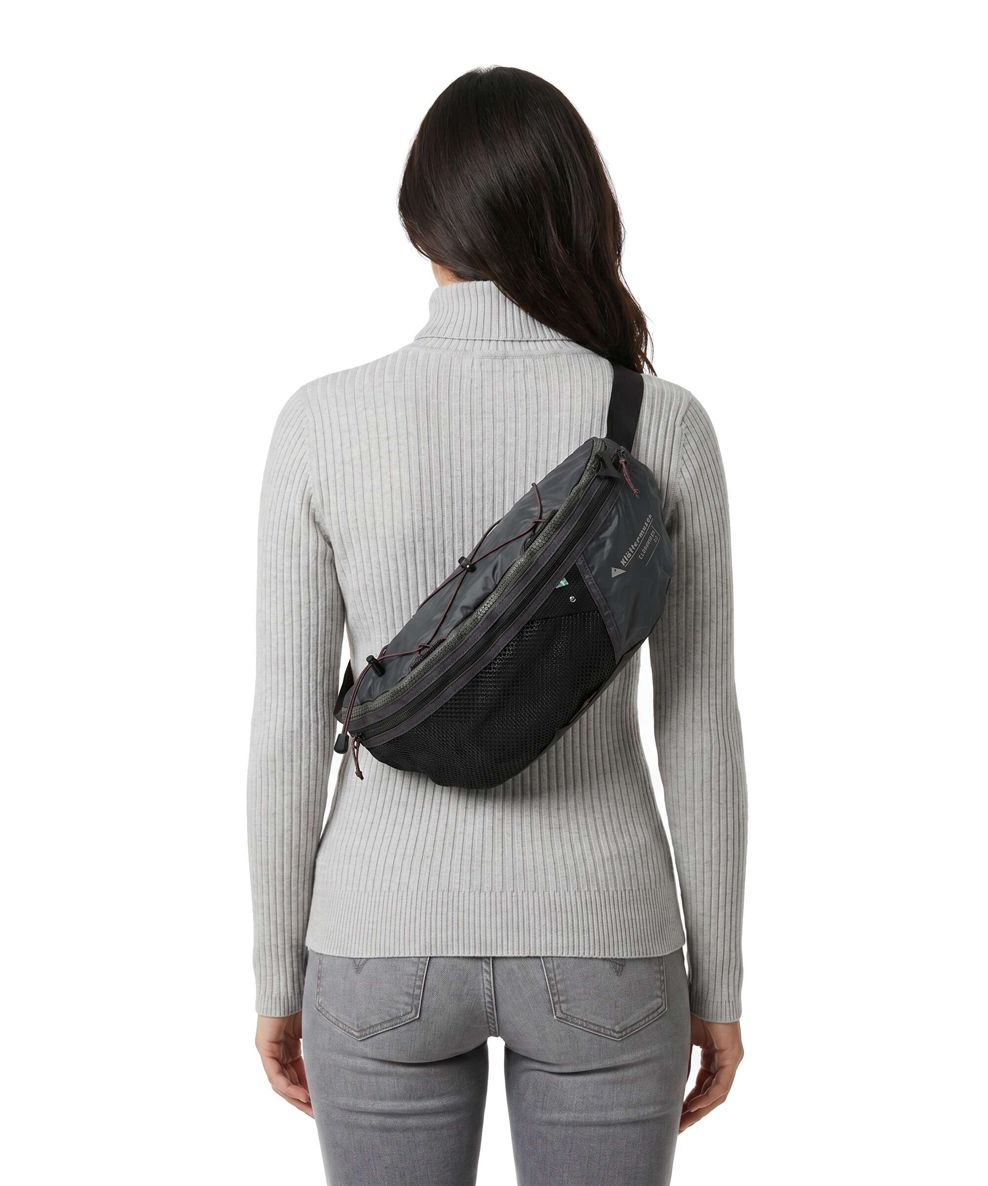 Klättermusen Eldrimner 5 Belt bag dark teal - Image 3