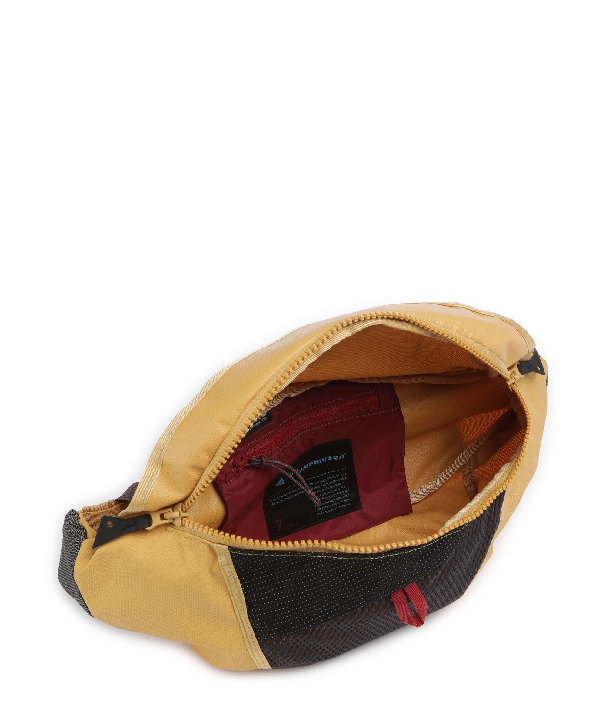 Klättermusen Fimmafäng 4.0 Belt bag amber gold - Image 7