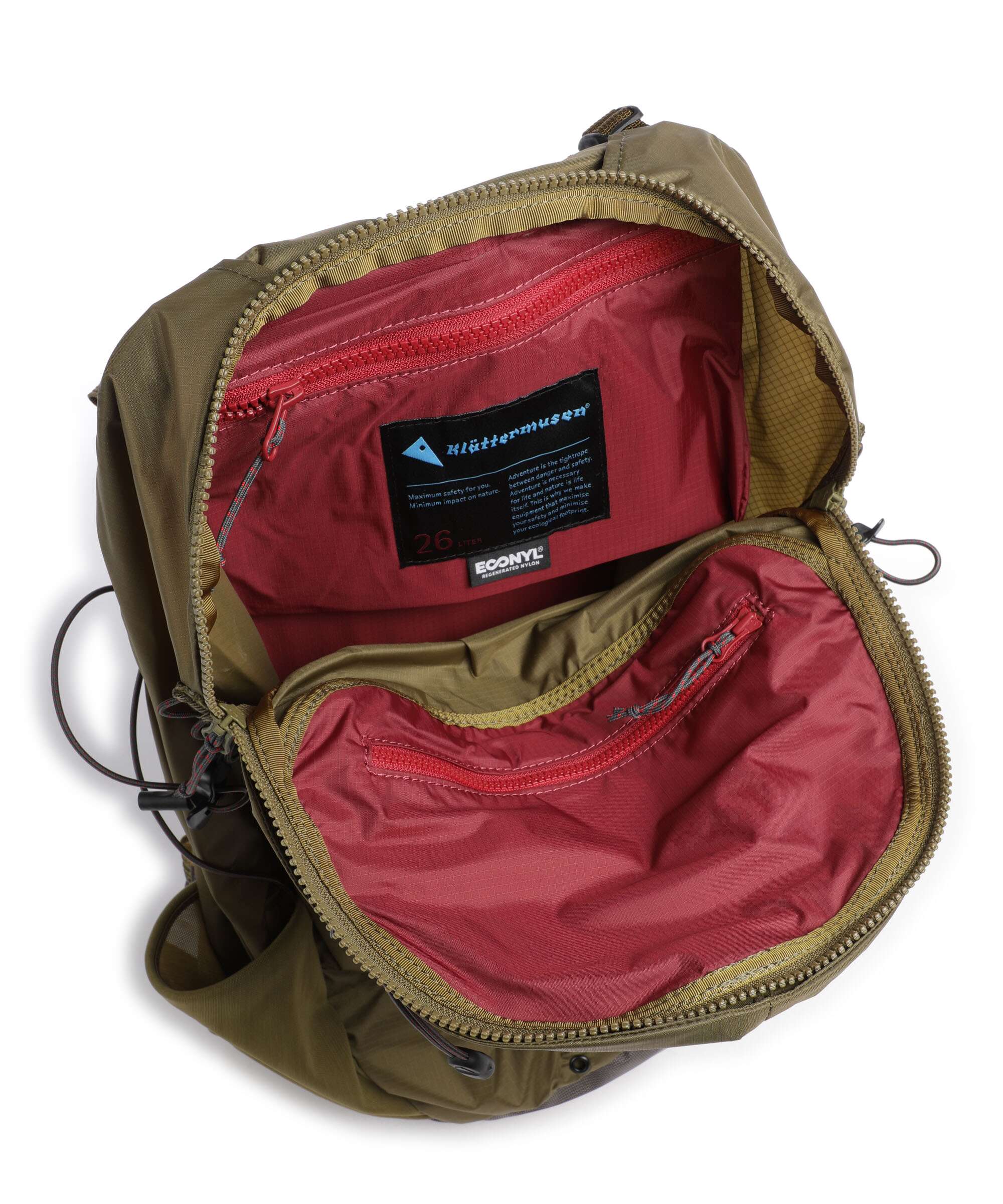 Klättermusen Gilling 26 Hiking backpack olive - Image 4