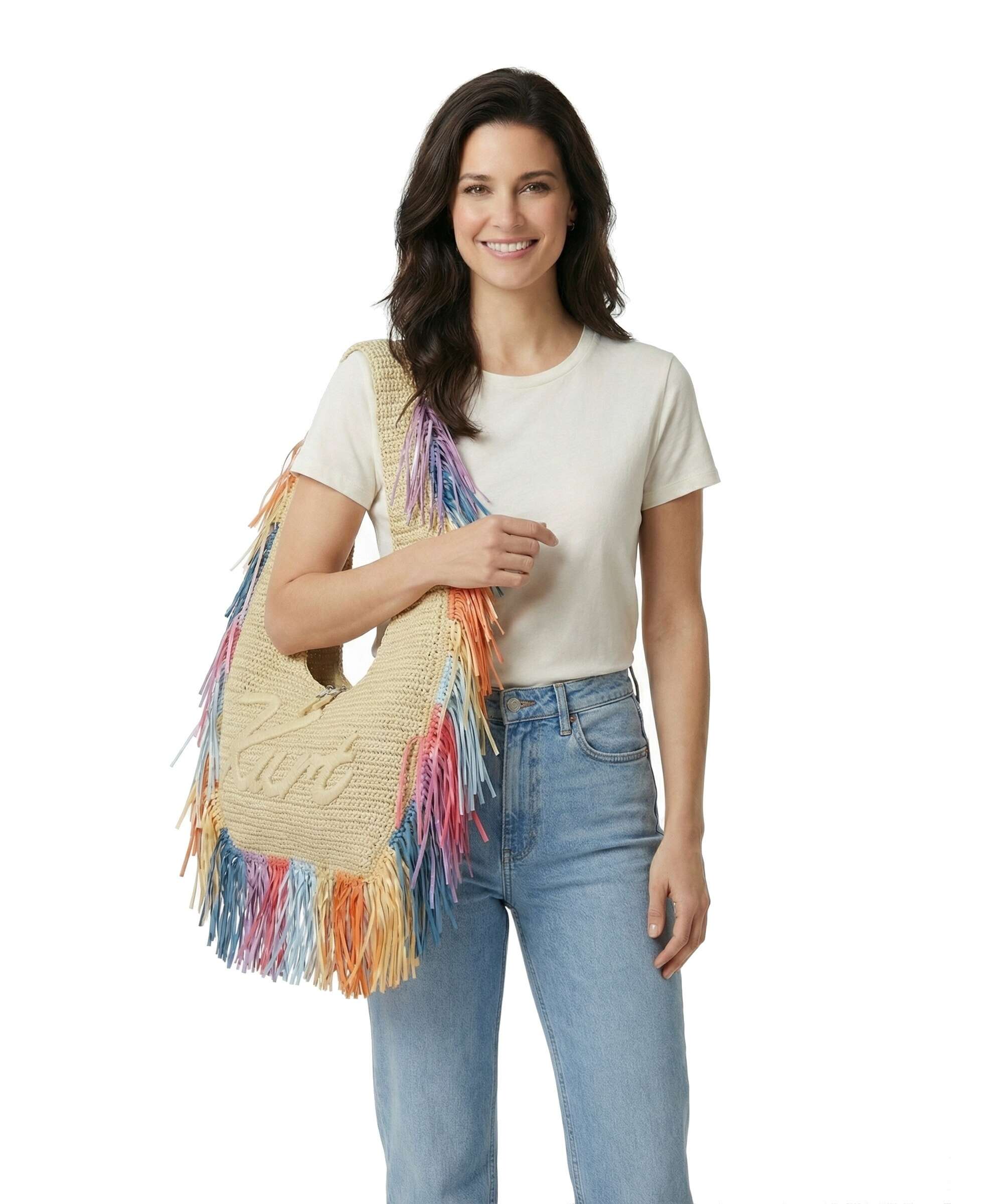 Kurt Geiger Kurt Large Hobo bag beige - Image 3