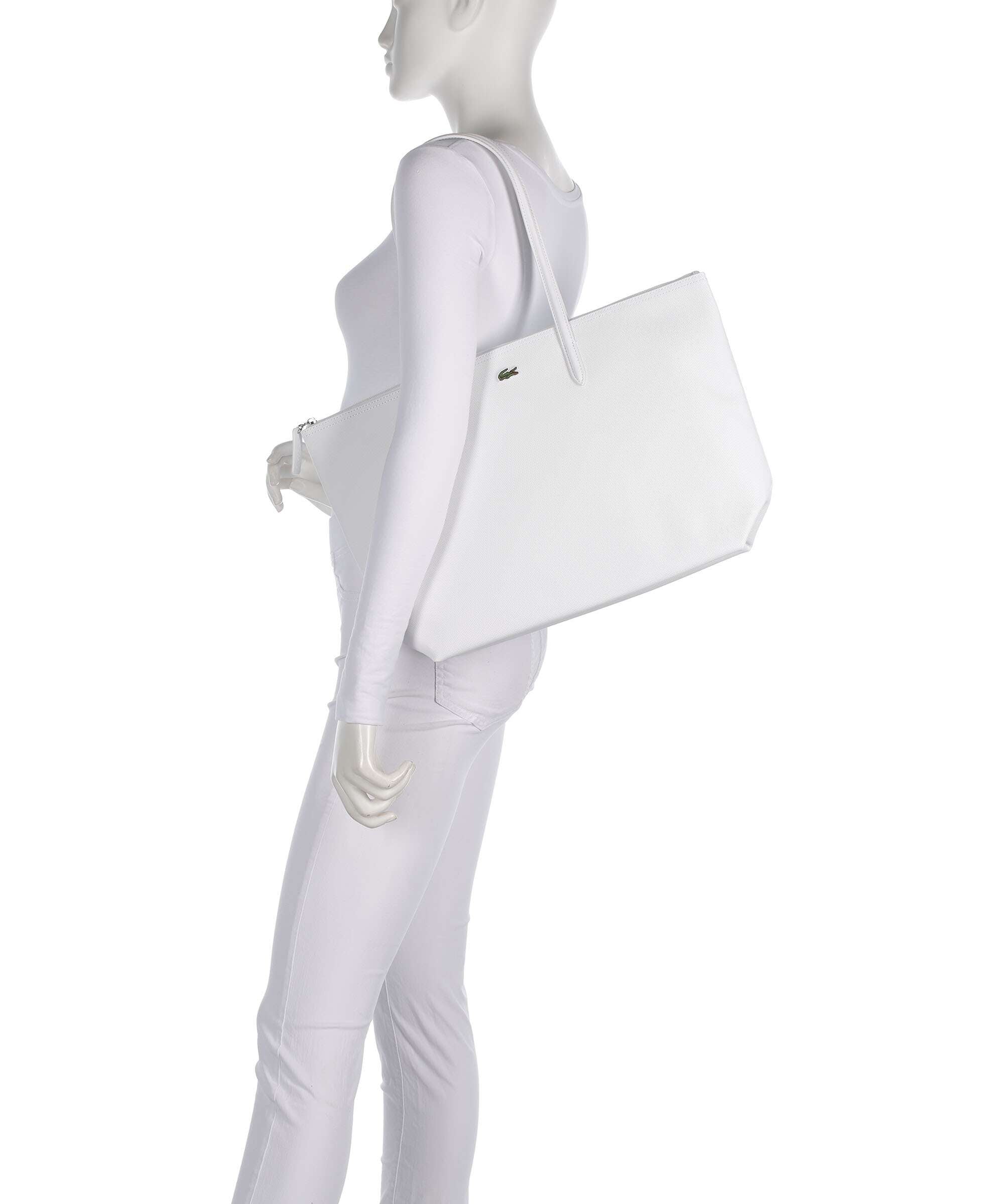 Lacoste L.12.12 Concept Tote bag blanc - Image 3