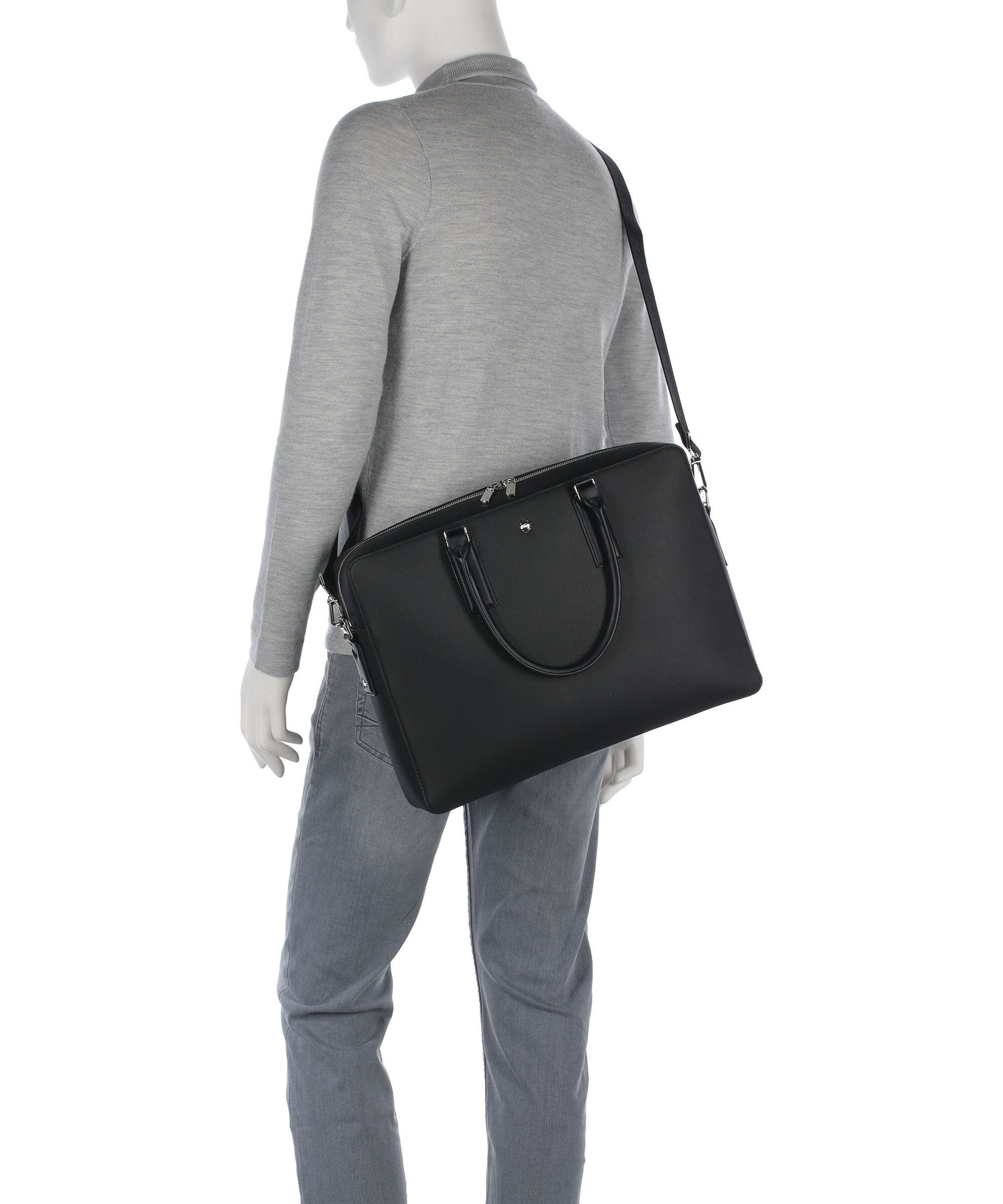 Lacoste Langon Briefcase noir - Image 3