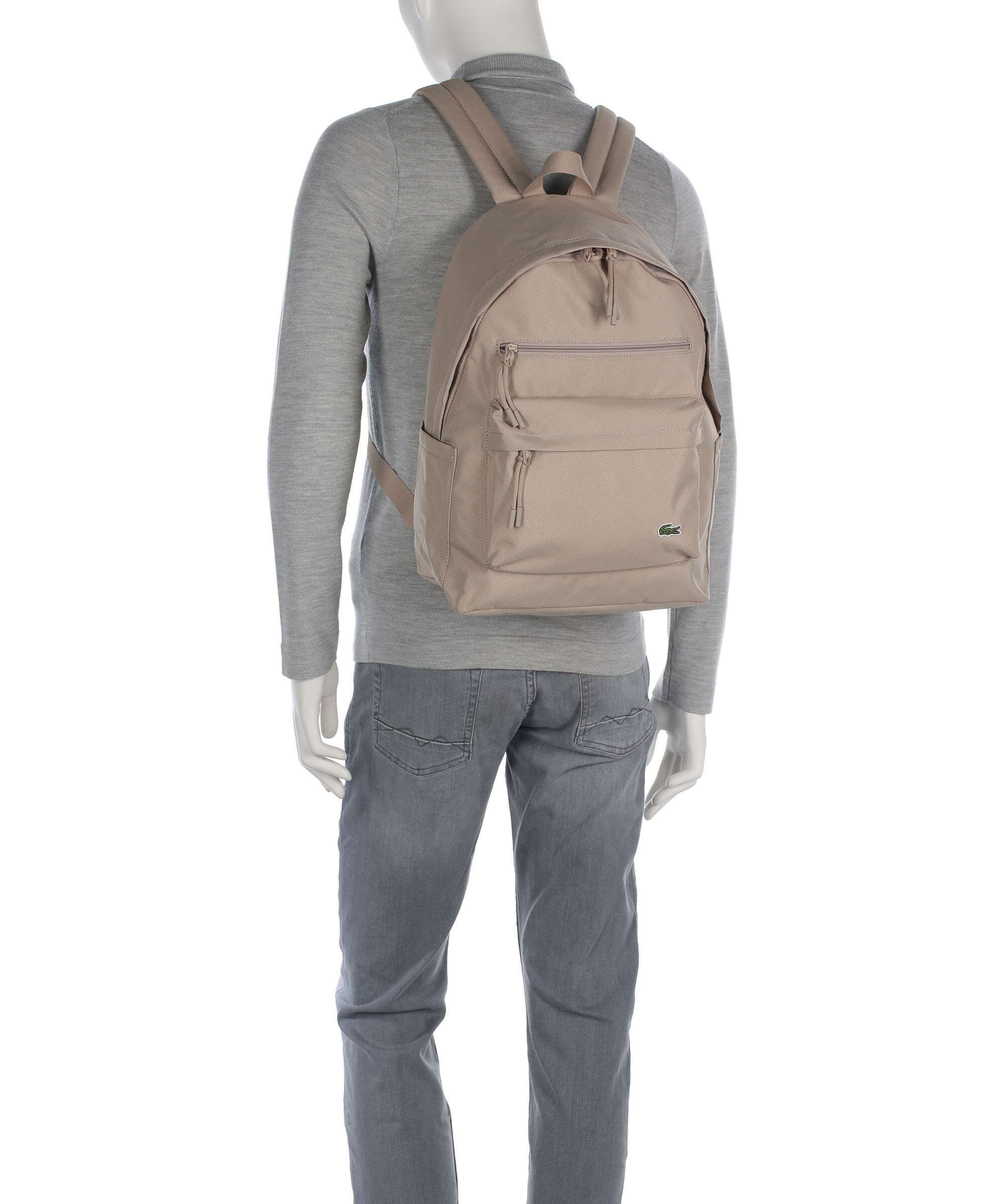 Lacoste Neocroc Backpack simply taupe - Image 3