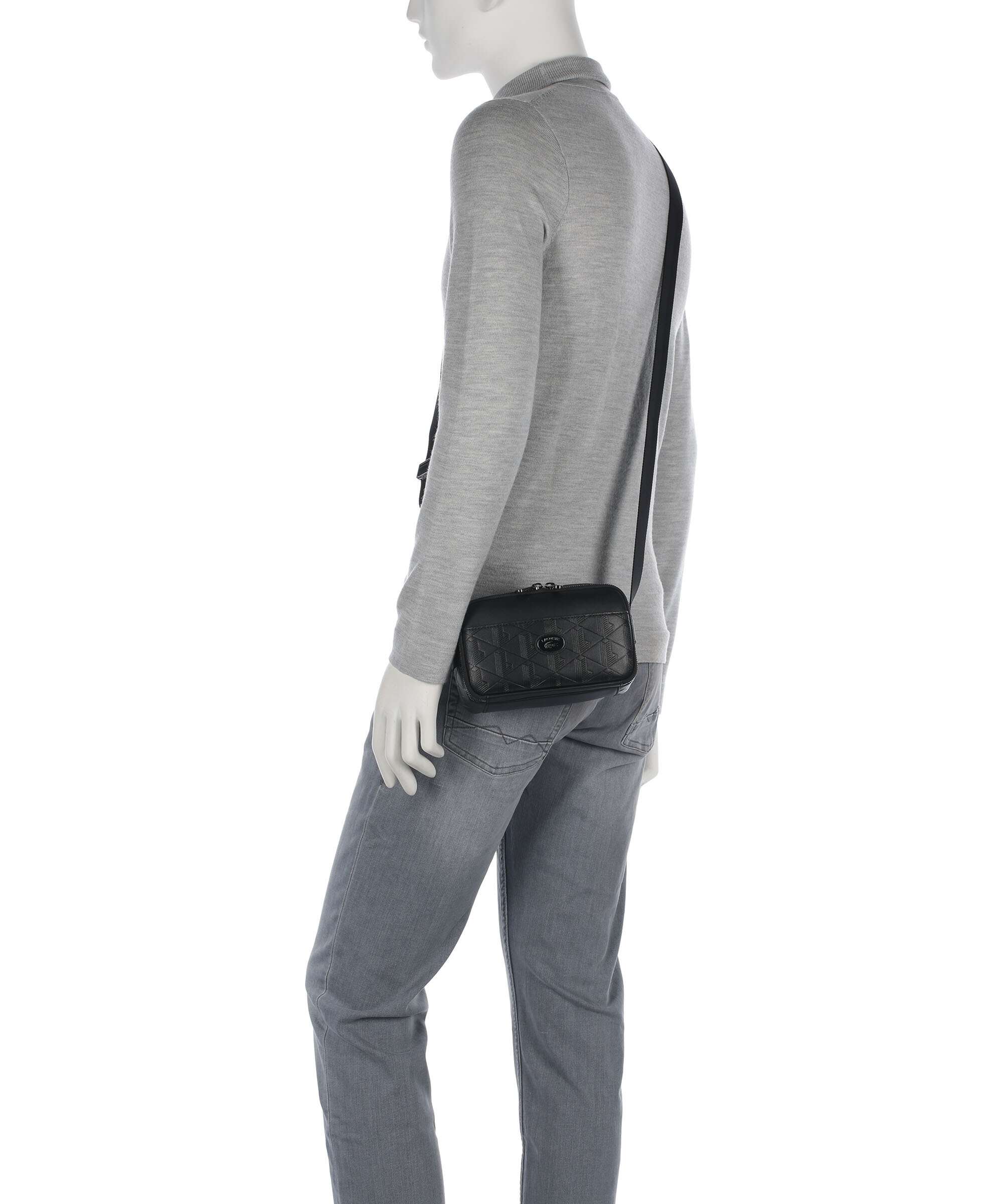 Lacoste Nomogramme Crossbody bag noir - Image 3