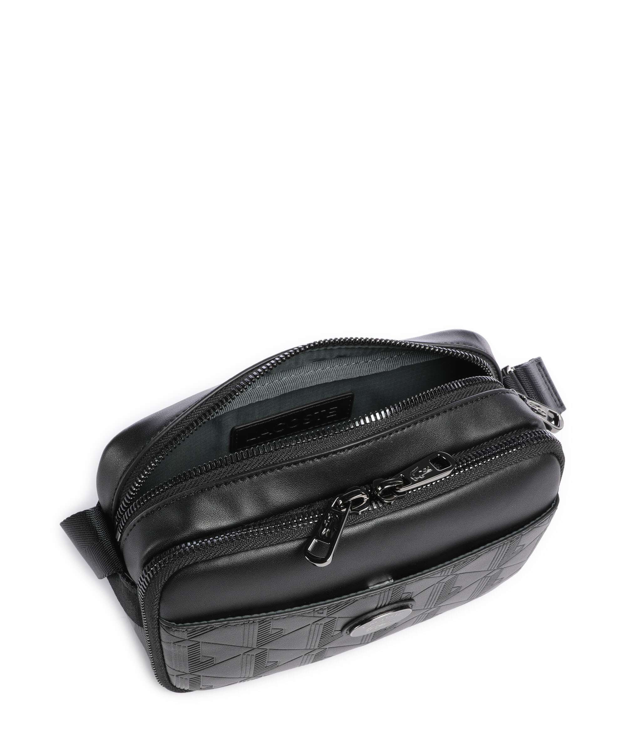 Lacoste Nomogramme Crossbody bag noir - Image 6