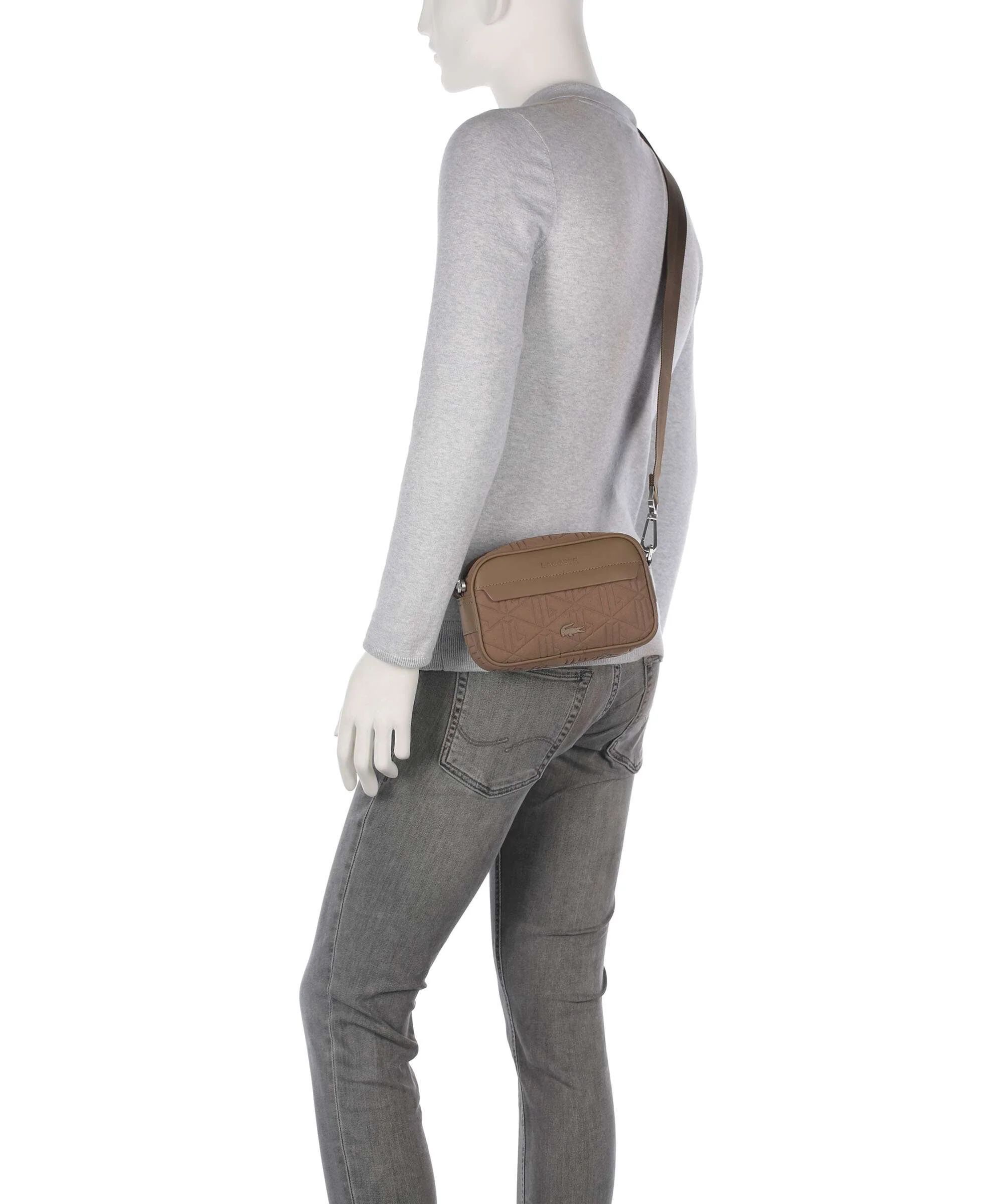 Lacoste The Blend Crossbody bag chamois - Image 3