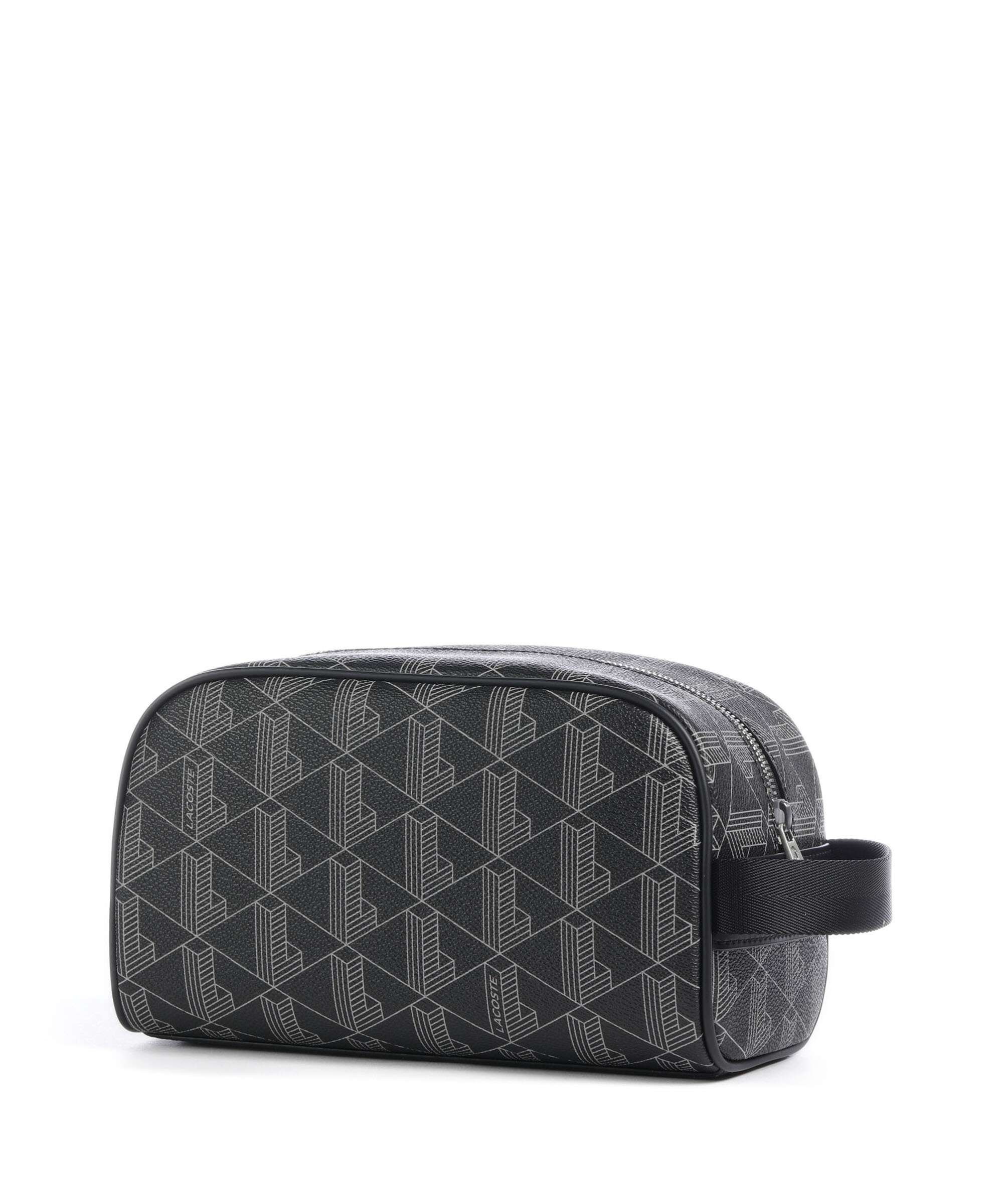 Lacoste The Blend Toiletry bag monogram noir/gris - Image 2