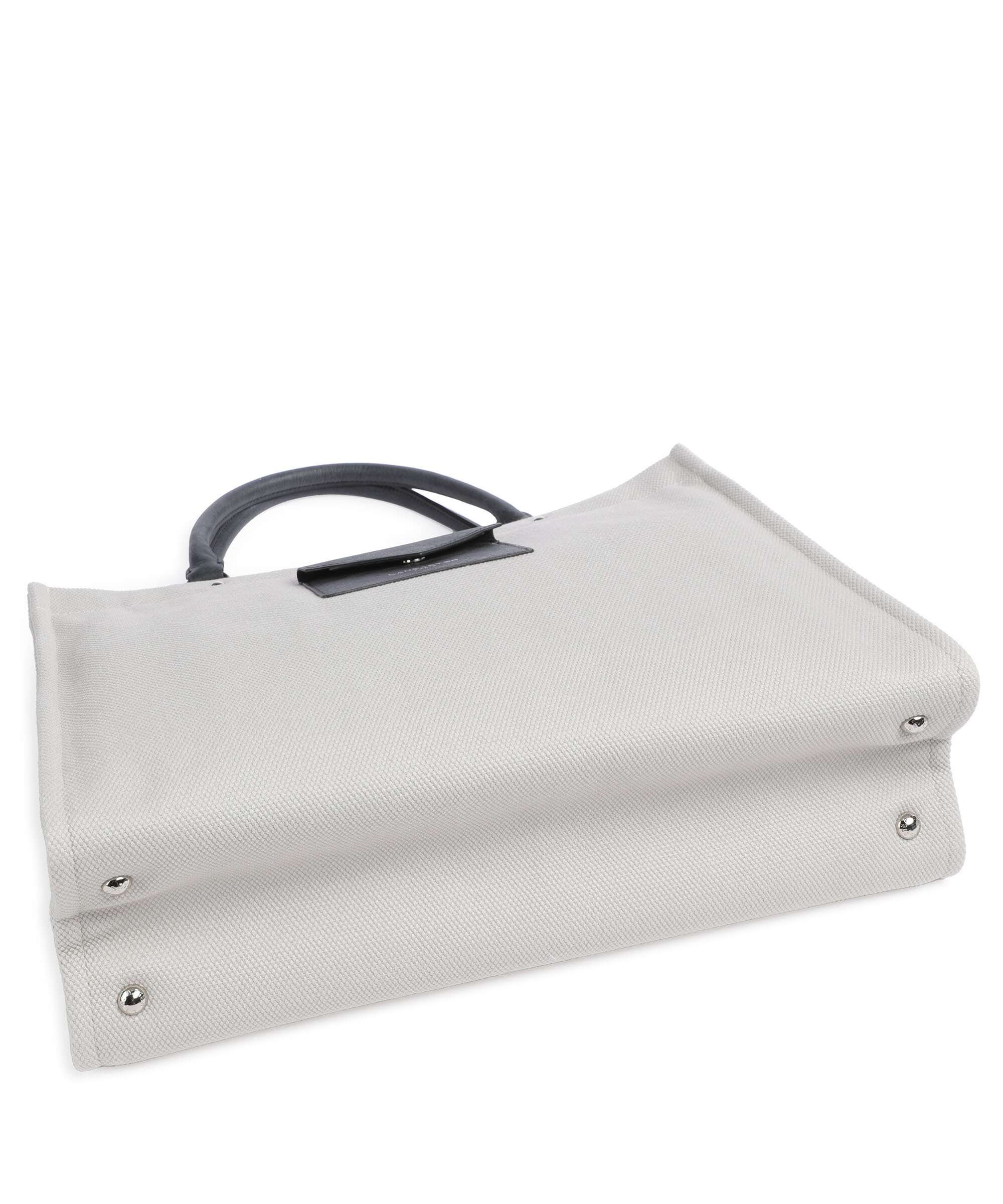 Lancaster Actual Conscious Canvas Handbag grisclai - Image 5