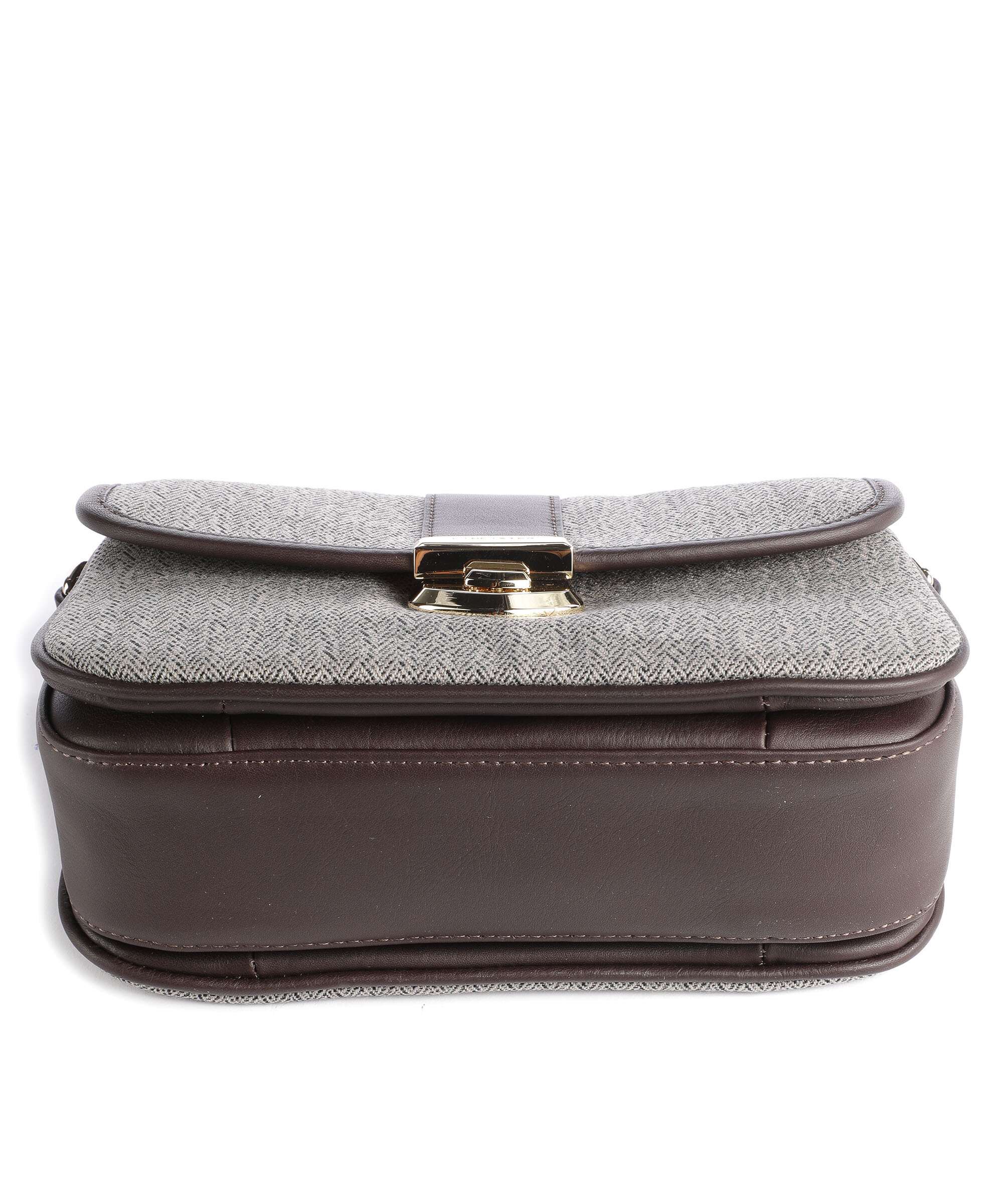 Lancaster Chevron Fia Crossbody bag marron chevron - Image 5