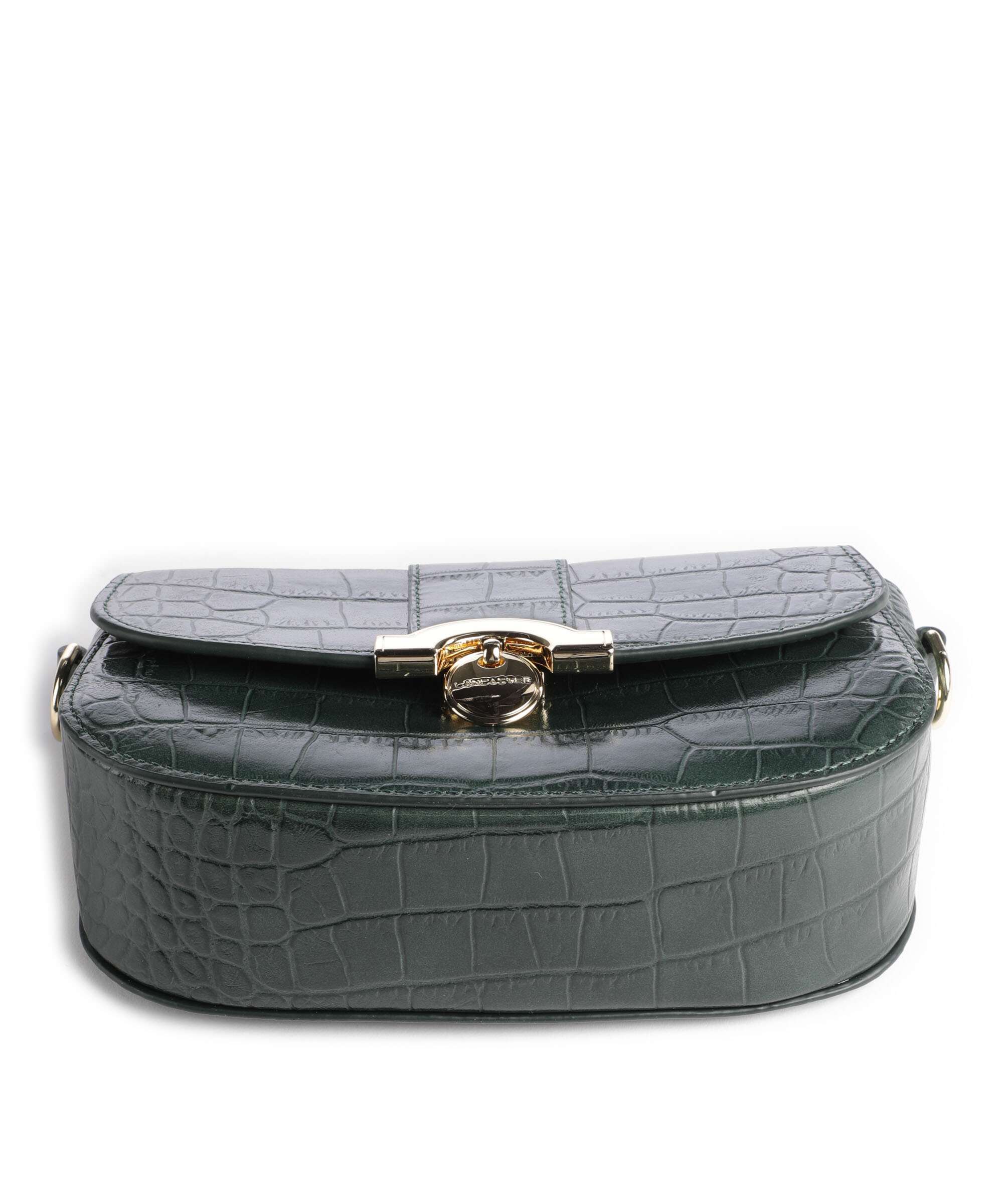 Lancaster Exotic CN Croco Crossbody bag vertforêt - Image 5