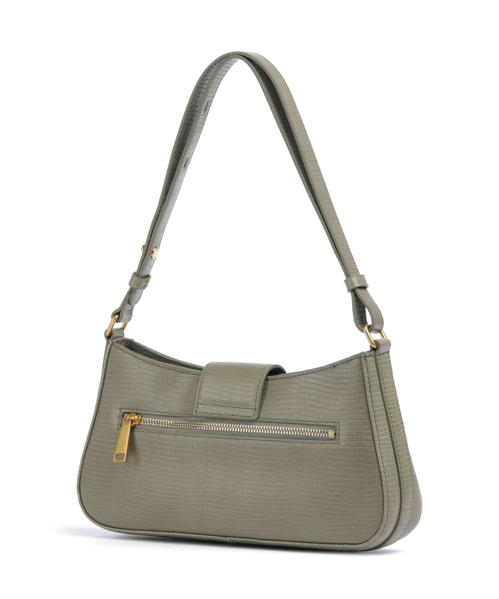 Lancaster Exotic Ily Shoulder bag olive/lézard - Image 2