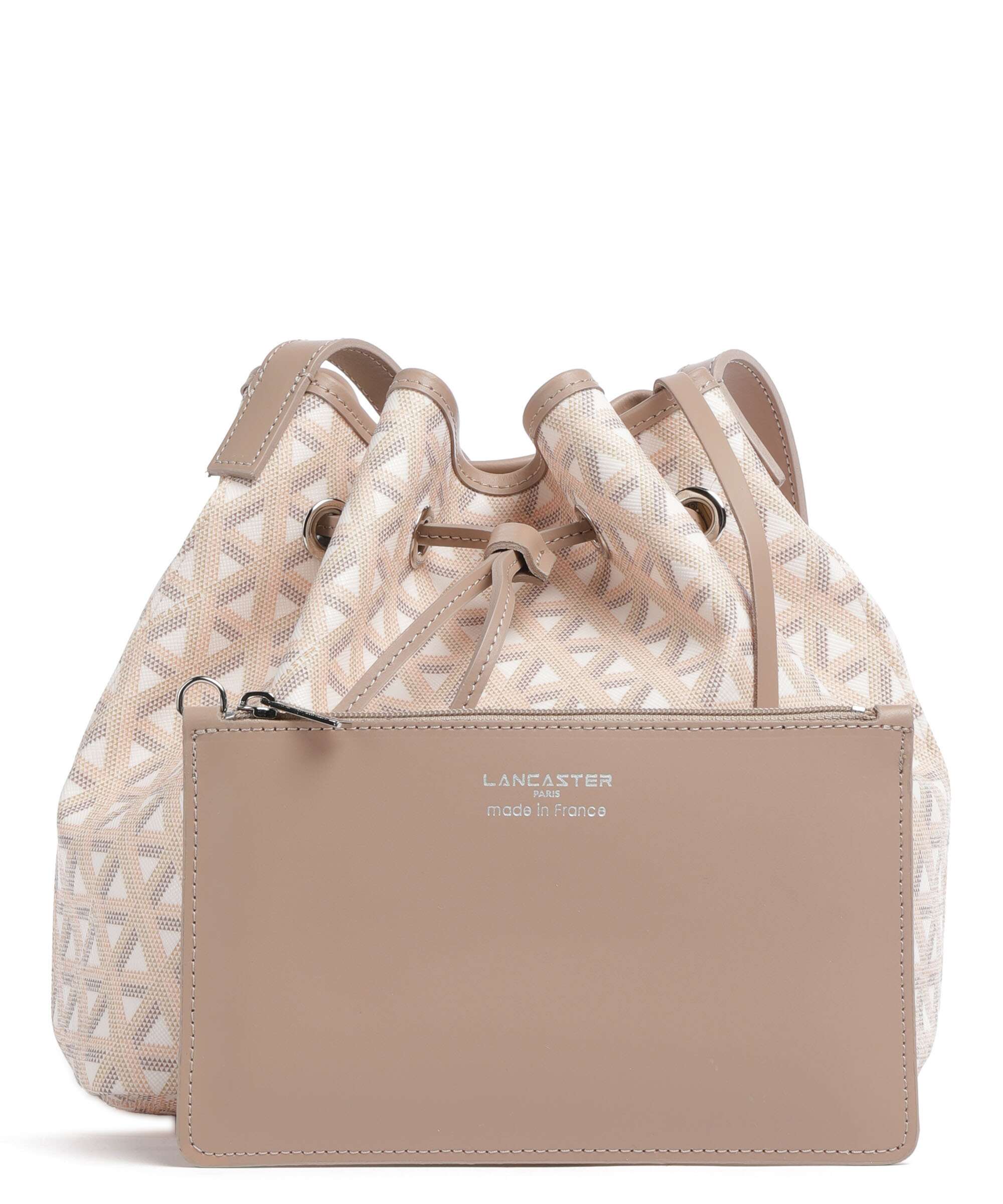 Lancaster Ikon Bucket bag beige - Image 4