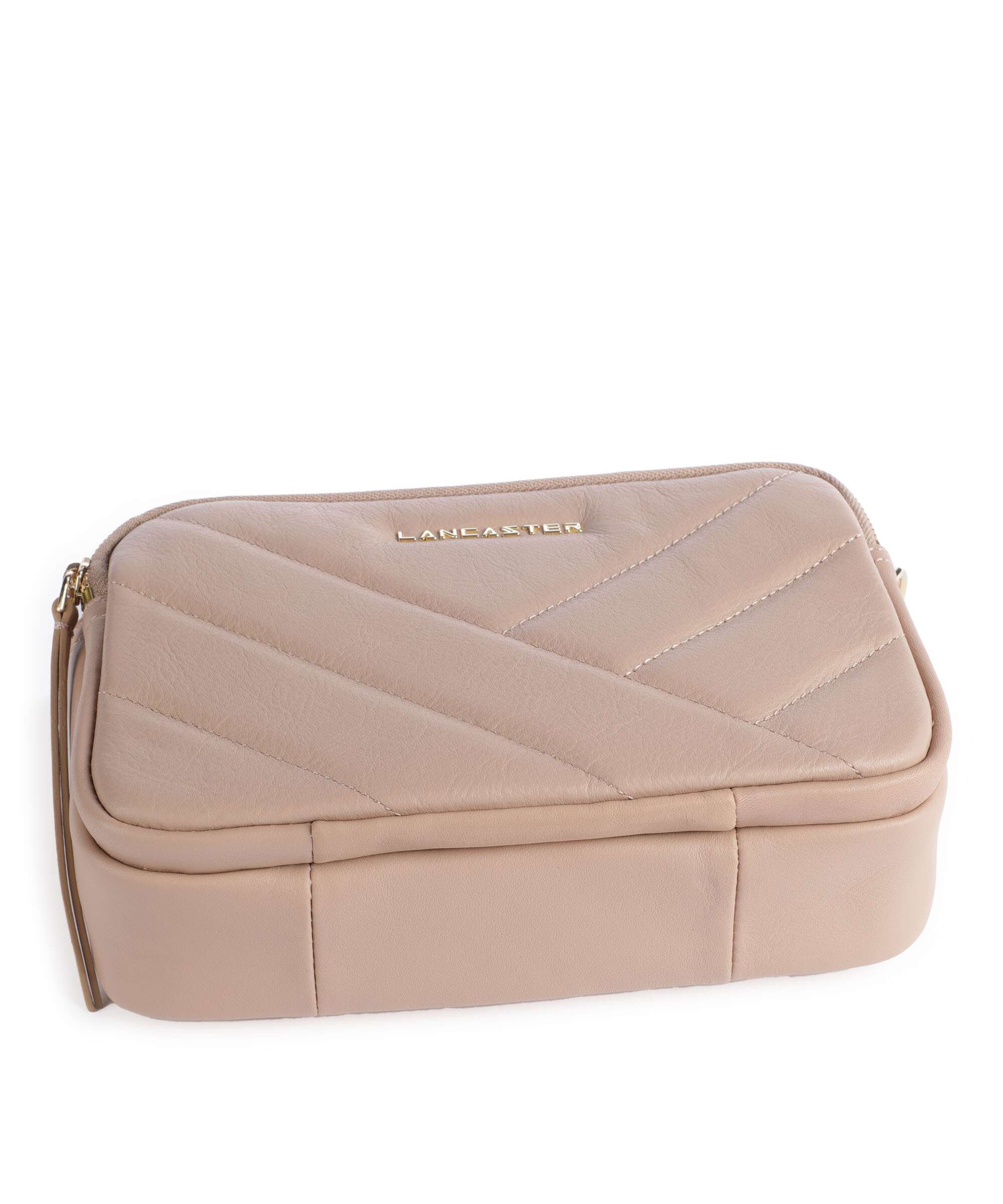 Lancaster Soft Matelassé Crossbody bag nuderose - Image 5