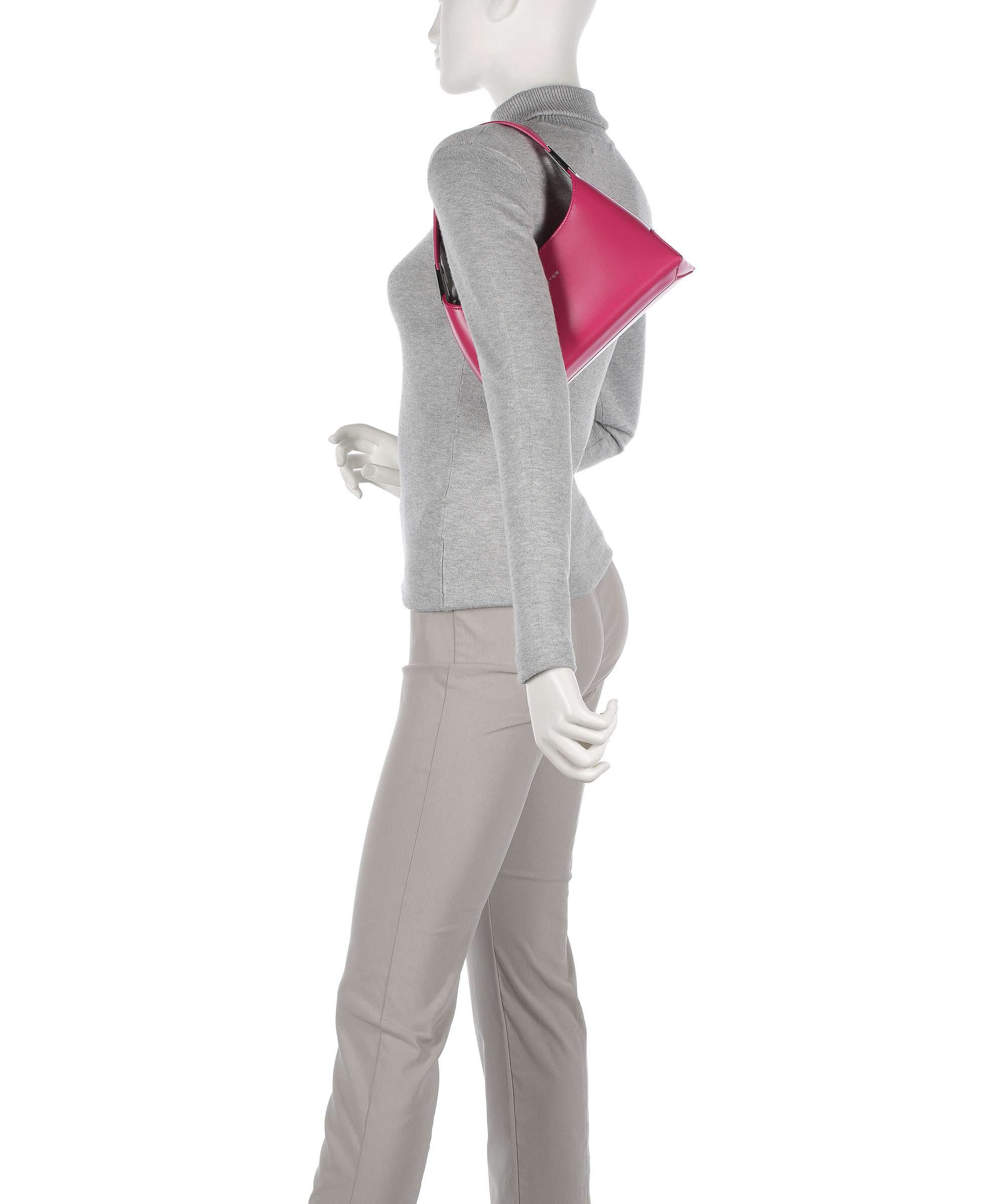 Lancaster Suave Ace Shoulder bag fuxia - Image 3