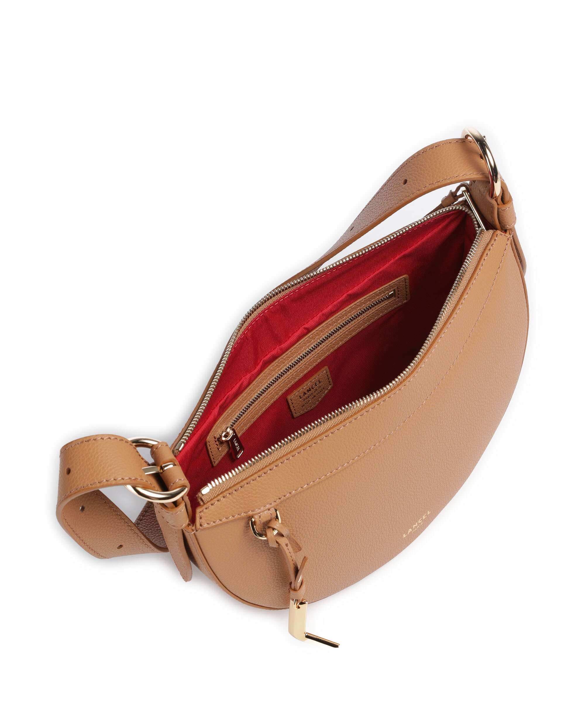 Lancel Faubourg Crossbody bag camel - Image 6