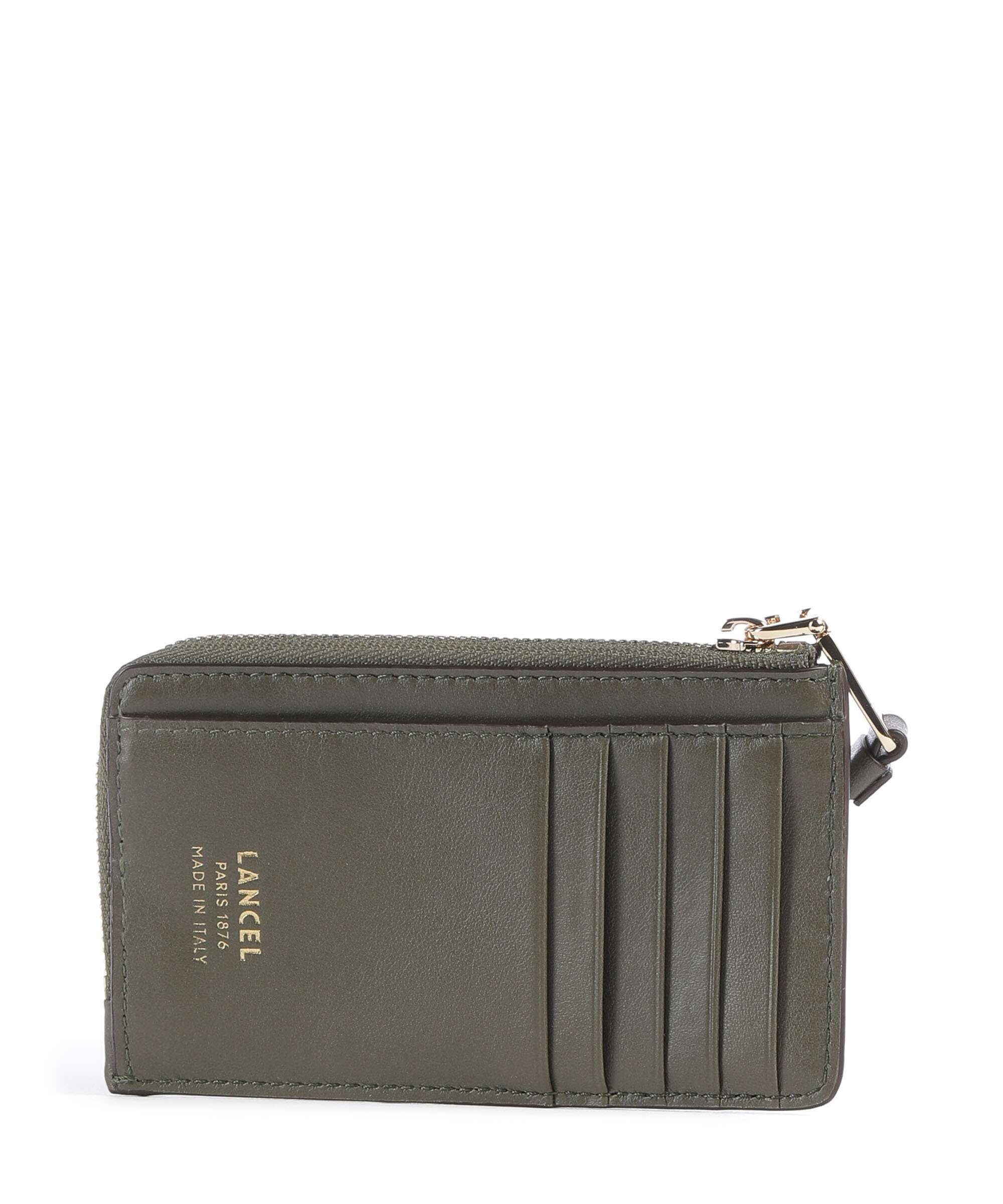 Lancel Origami Credit card holder dark khaki - Image 2