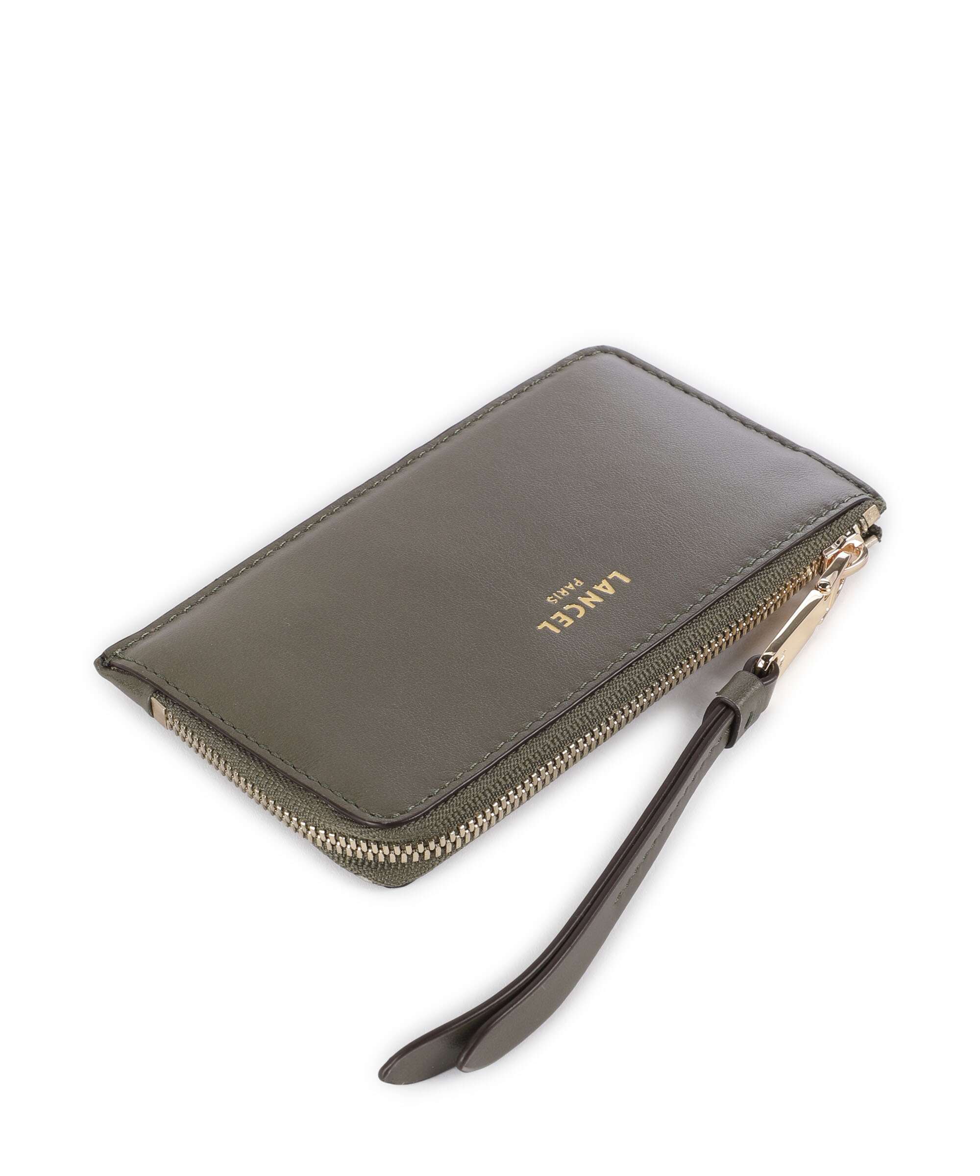 Lancel Origami Credit card holder dark khaki - Image 3