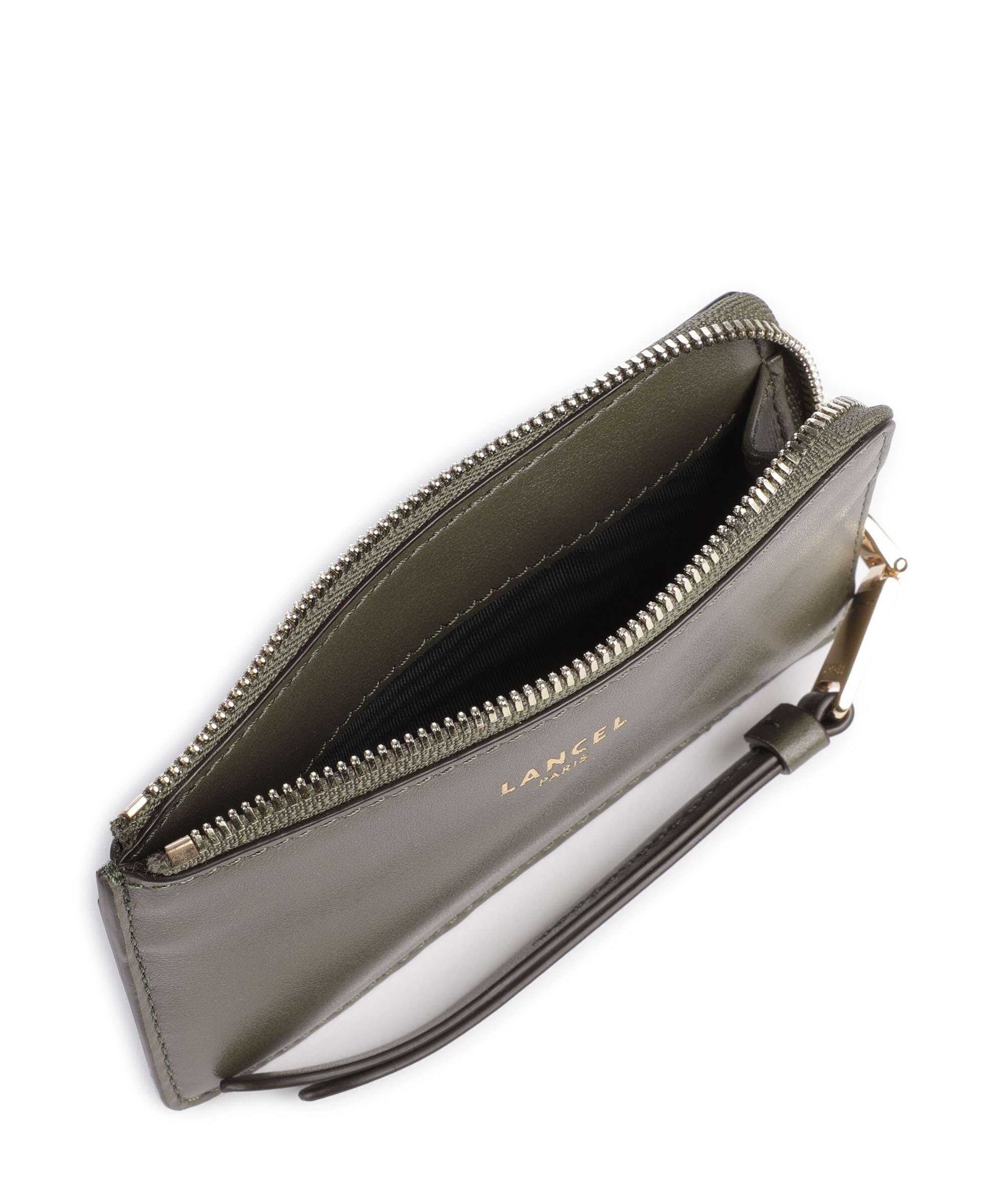 Lancel Origami Credit card holder dark khaki - Image 4
