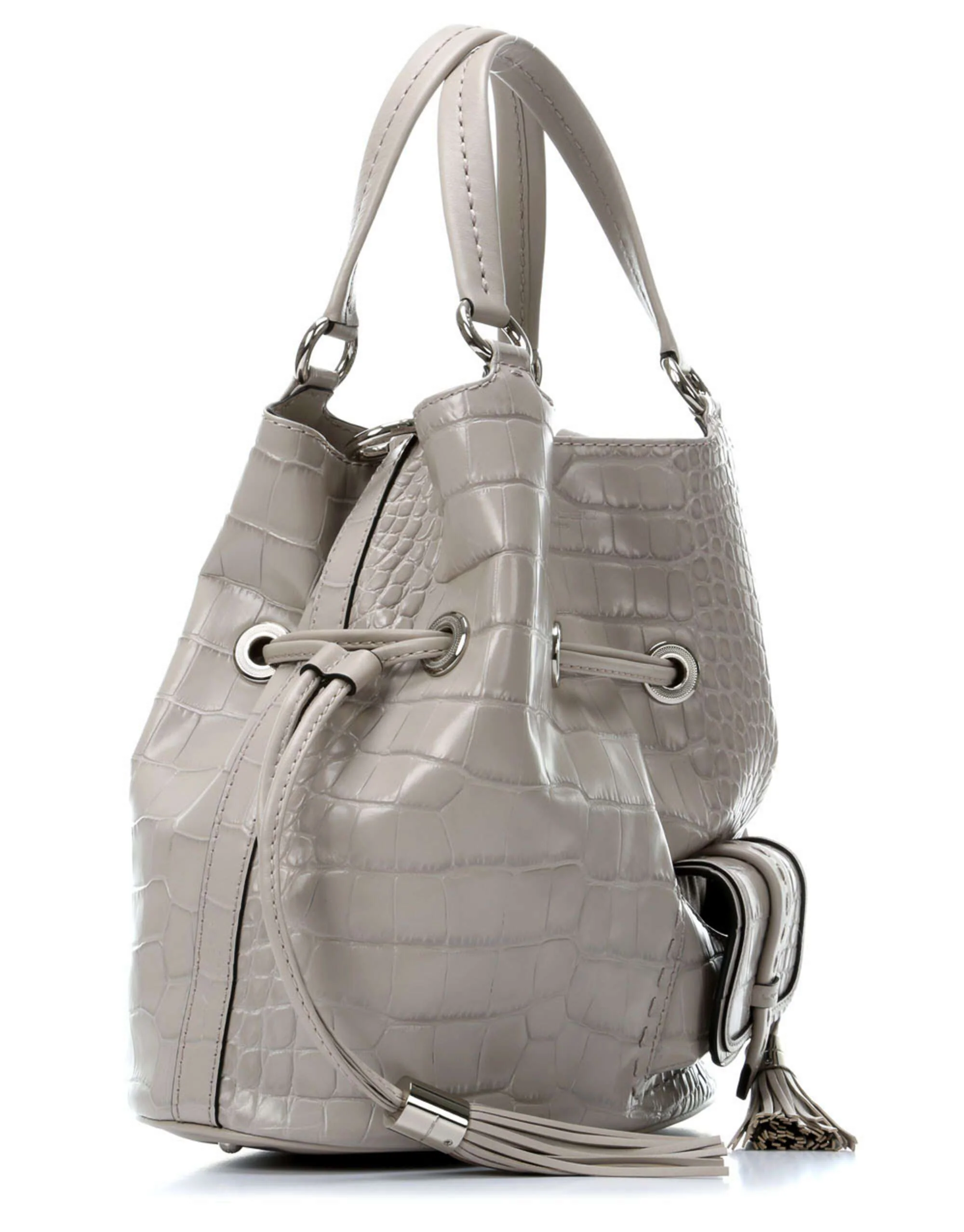 Lancel Premier Flirt Hobo bag grey taupe - Image 2