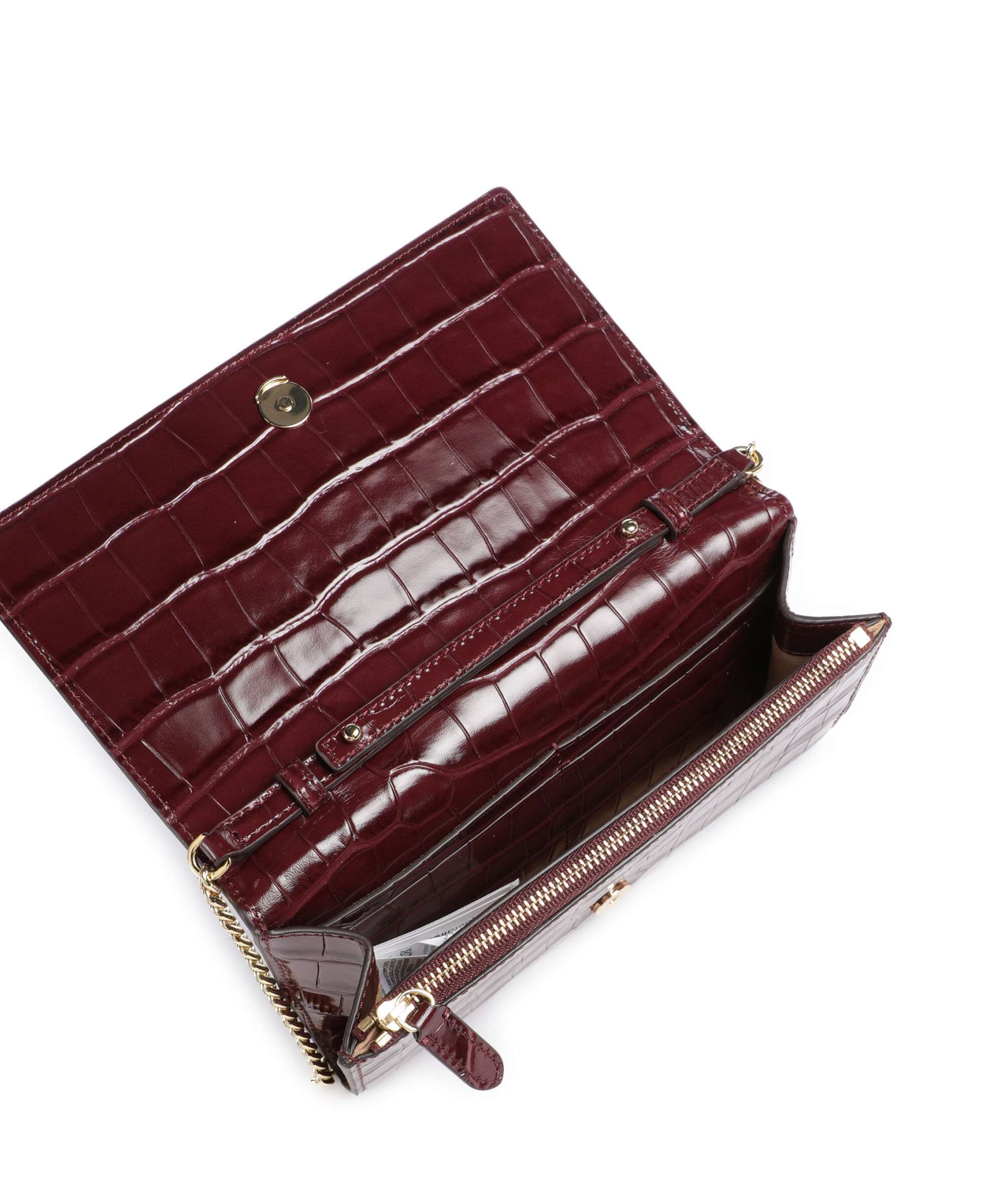 Lauren Ralph Lauren Adair II Large Wallet dark garnet - Image 6