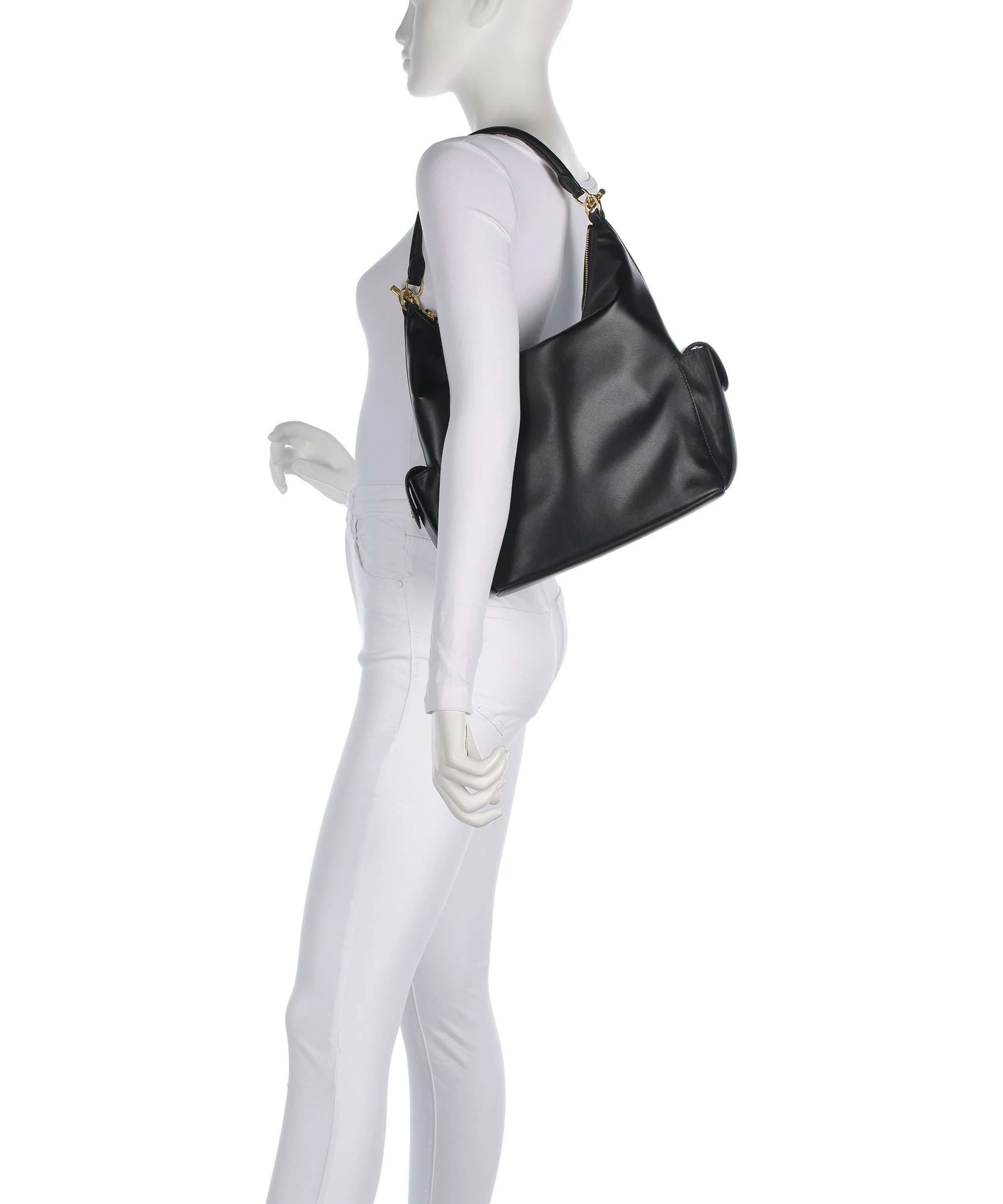 Lauren Ralph Lauren Blaike Large Hobo bag black - Image 3