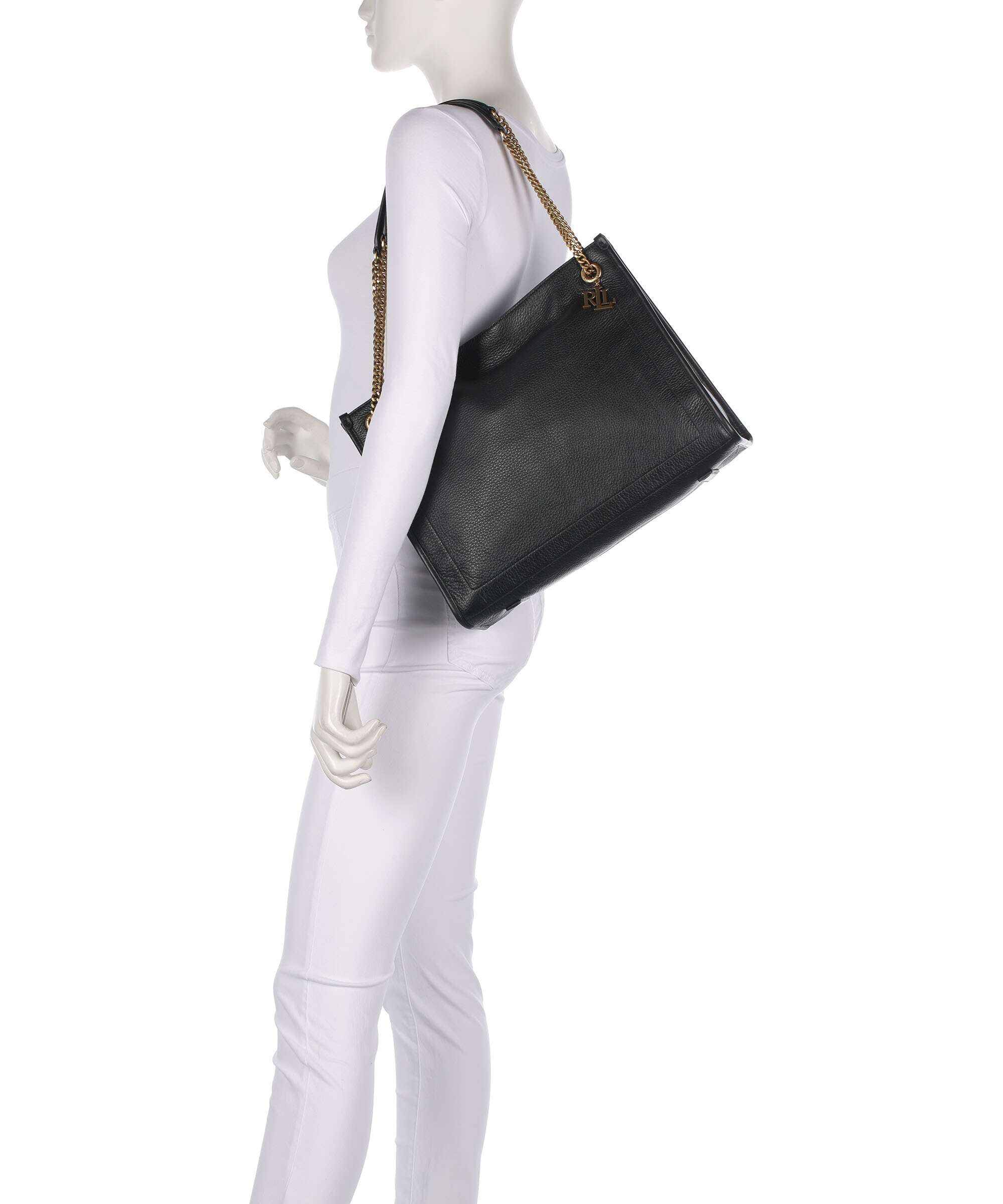 Lauren Ralph Lauren Bradley Large Tote bag black - Image 3