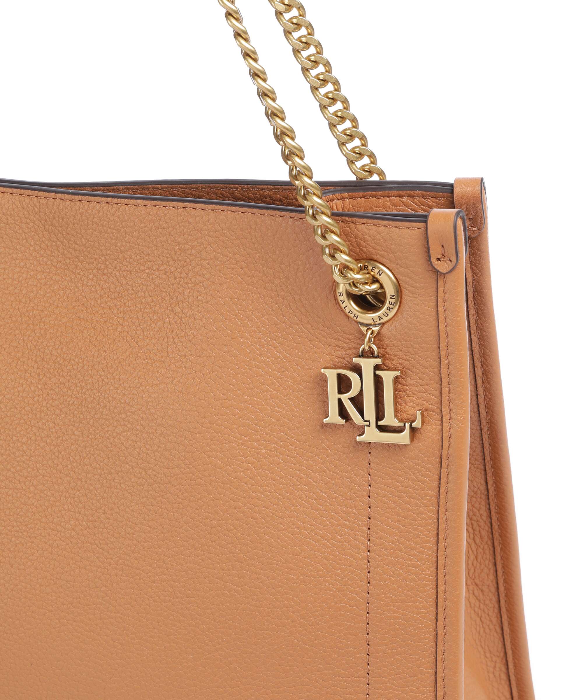 Lauren Ralph Lauren Bradley Large Tote bag classic caramel - Image 4