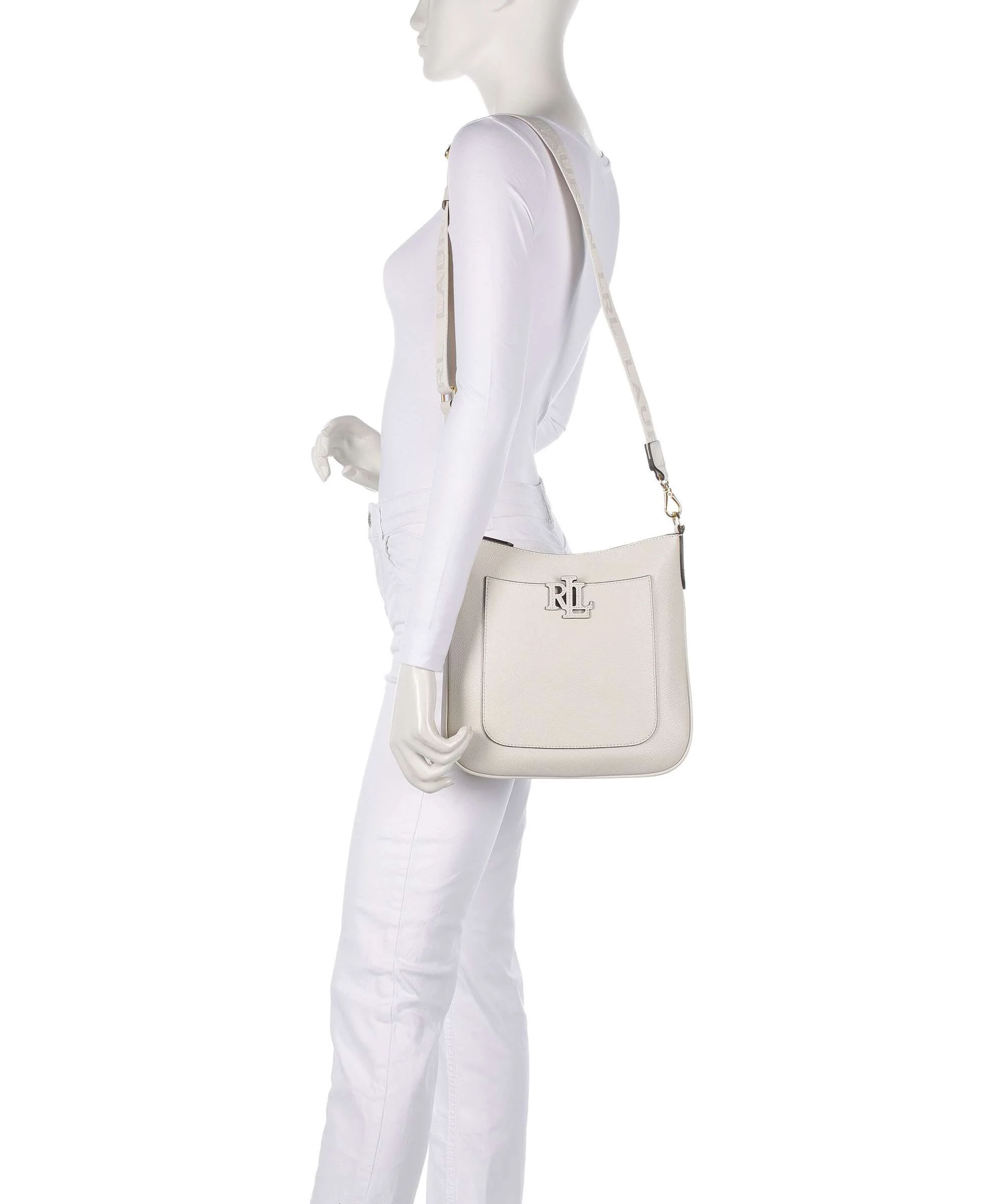 Lauren Ralph Lauren Cameryn 27 Crossbody bag soft white - Image 3