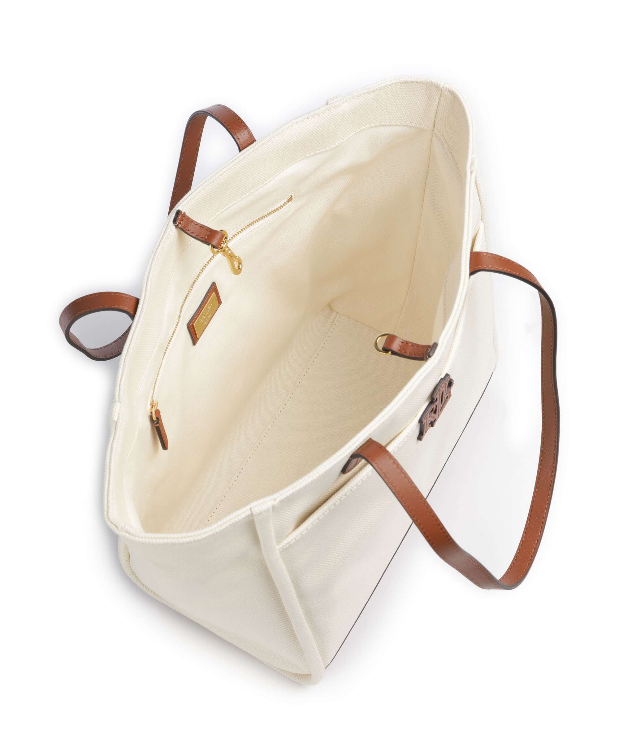 Lauren Ralph Lauren Cameryn Large Tote bag natural/lauren tan - Image 5