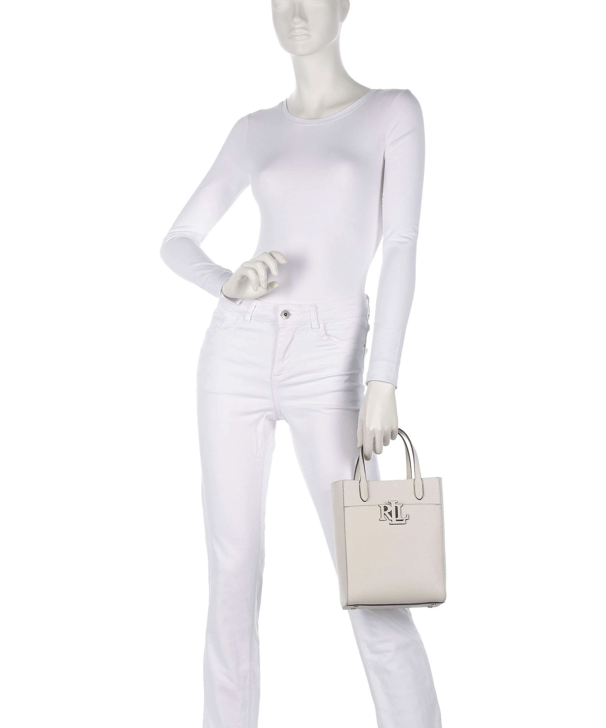 Lauren Ralph Lauren Cameryn Small Handbag soft white - Image 3