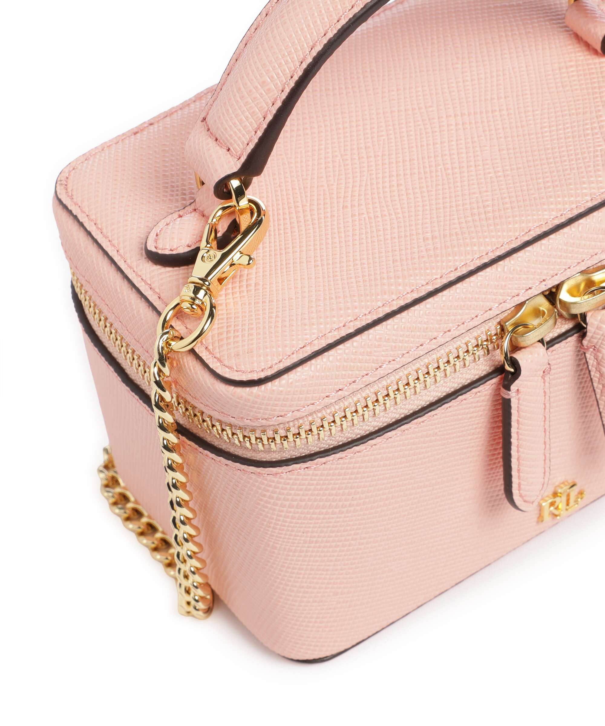Lauren Ralph Lauren Hallee Small Crossbody bag pink rhodonite - Image 4