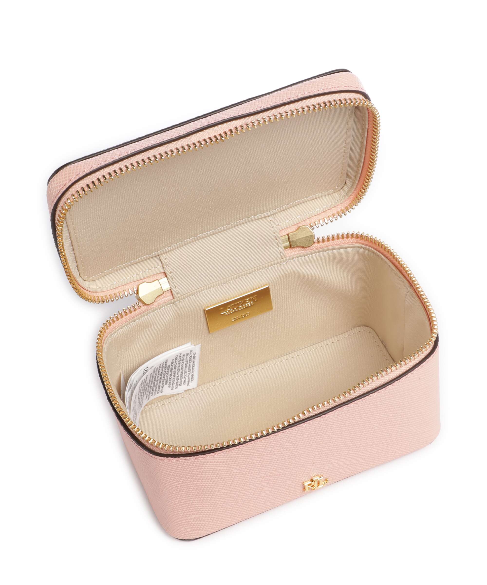 Lauren Ralph Lauren Hallee Small Crossbody bag pink rhodonite - Image 6