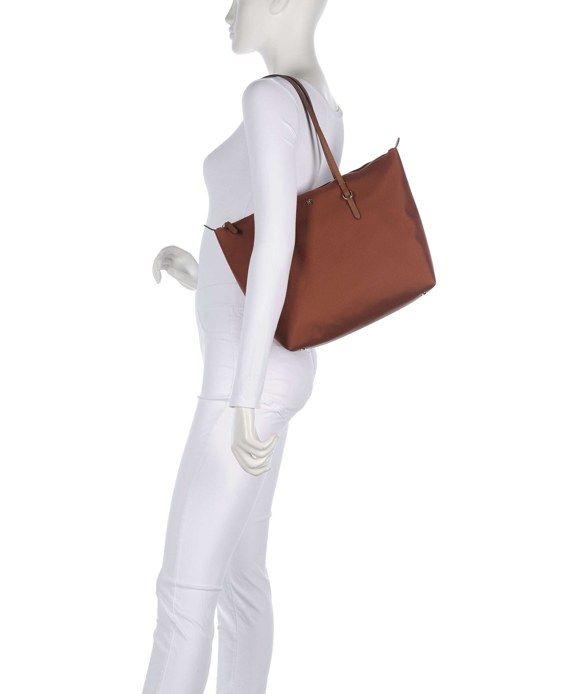 Lauren Ralph Lauren Keaton 26 Tote bag lauren tan - Image 3