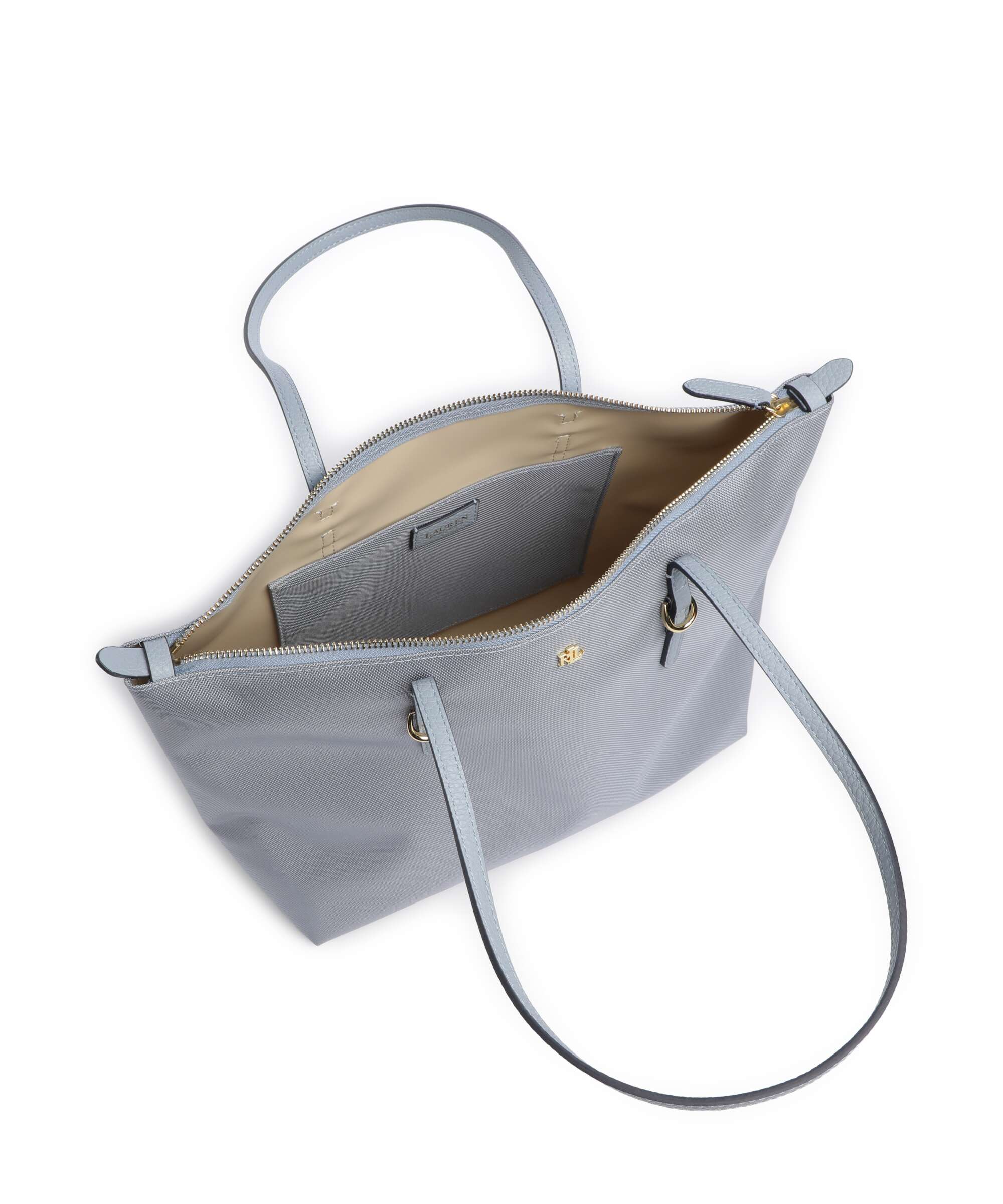 Lauren Ralph Lauren Keaton 26 Tote bag dust blue - Image 5