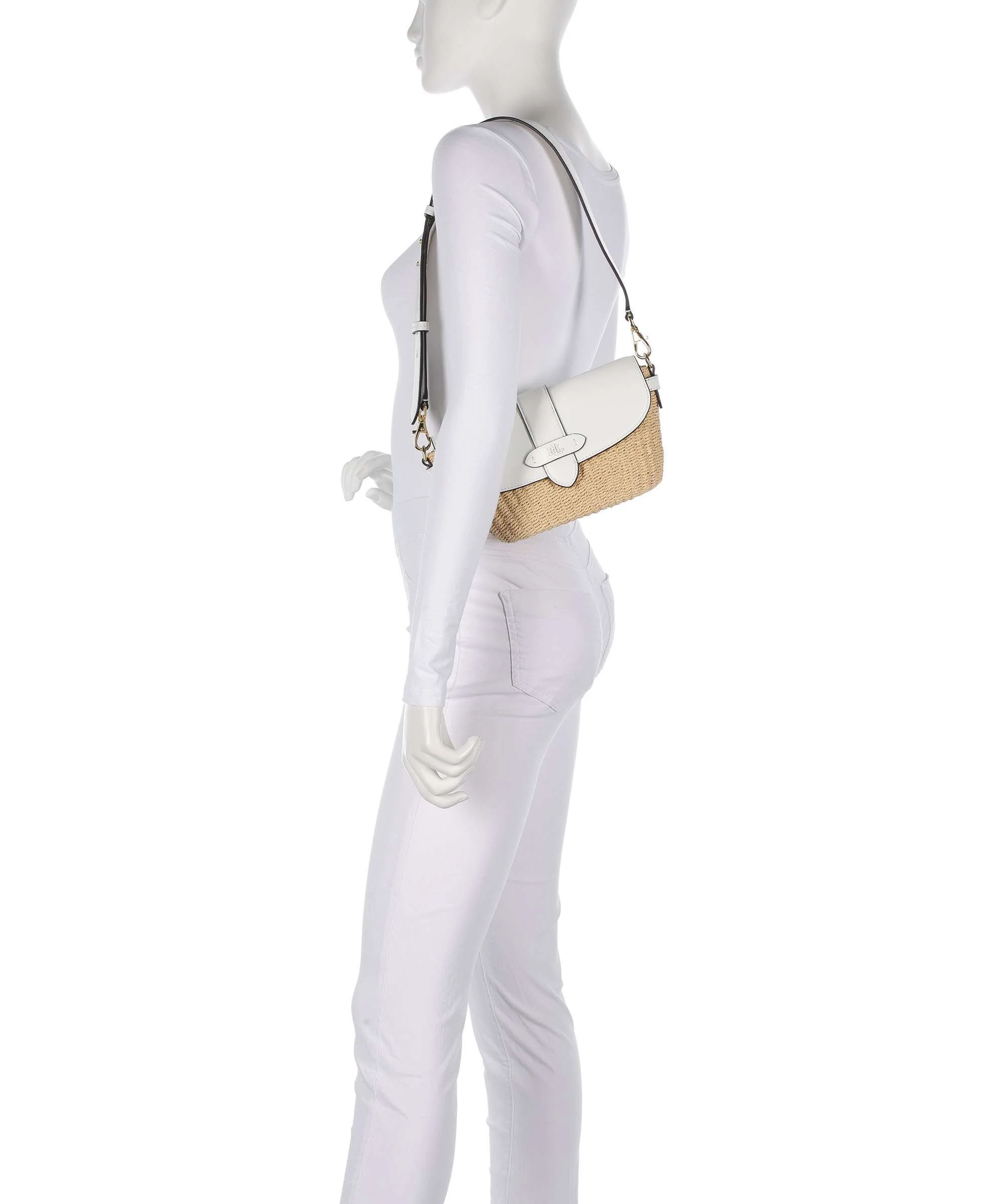 Lauren Ralph Lauren Lynden Small Shoulder bag natural/white - Image 3
