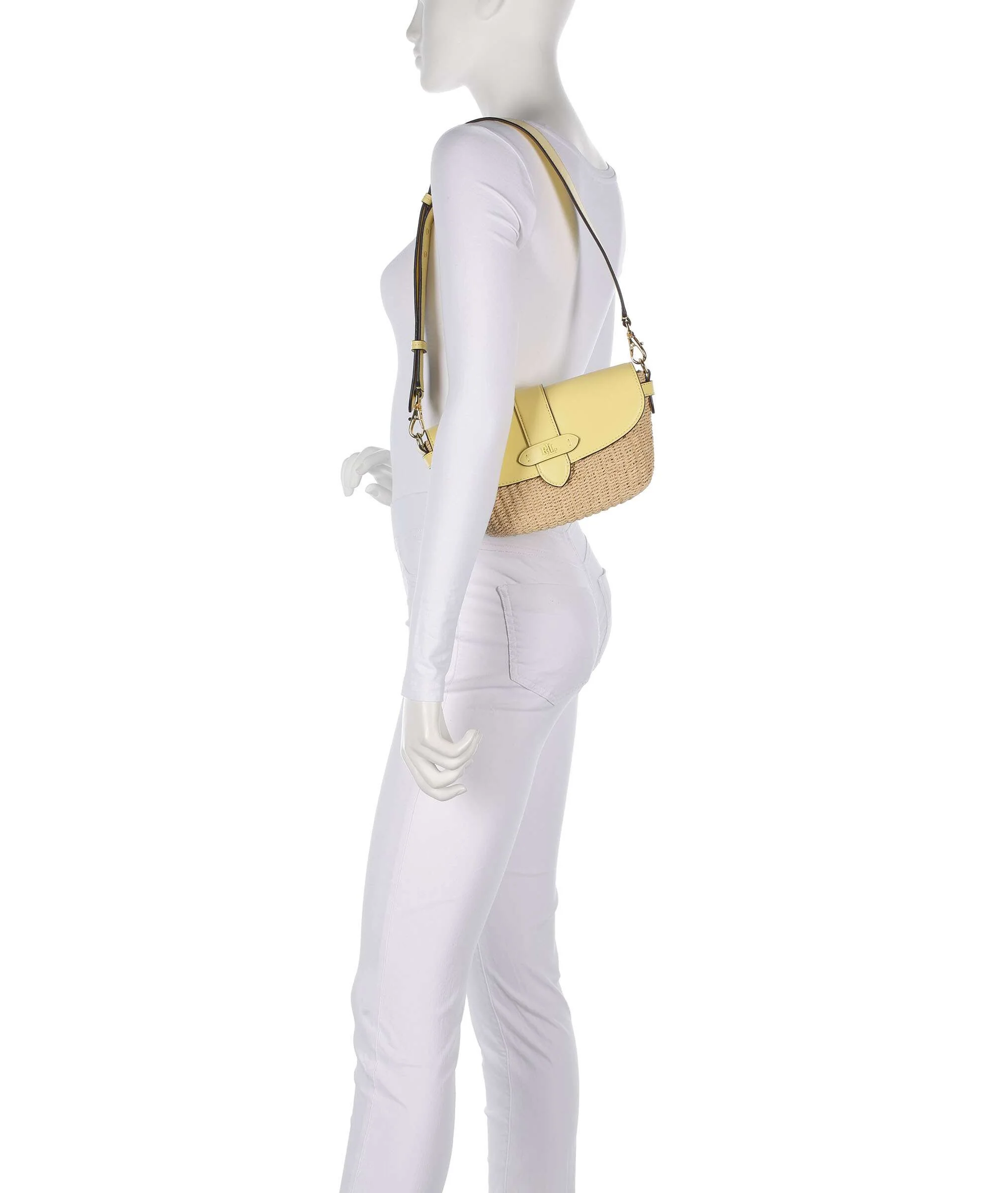 Lauren Ralph Lauren Lynden Small Shoulder bag natural/lemon sorbet - Image 3