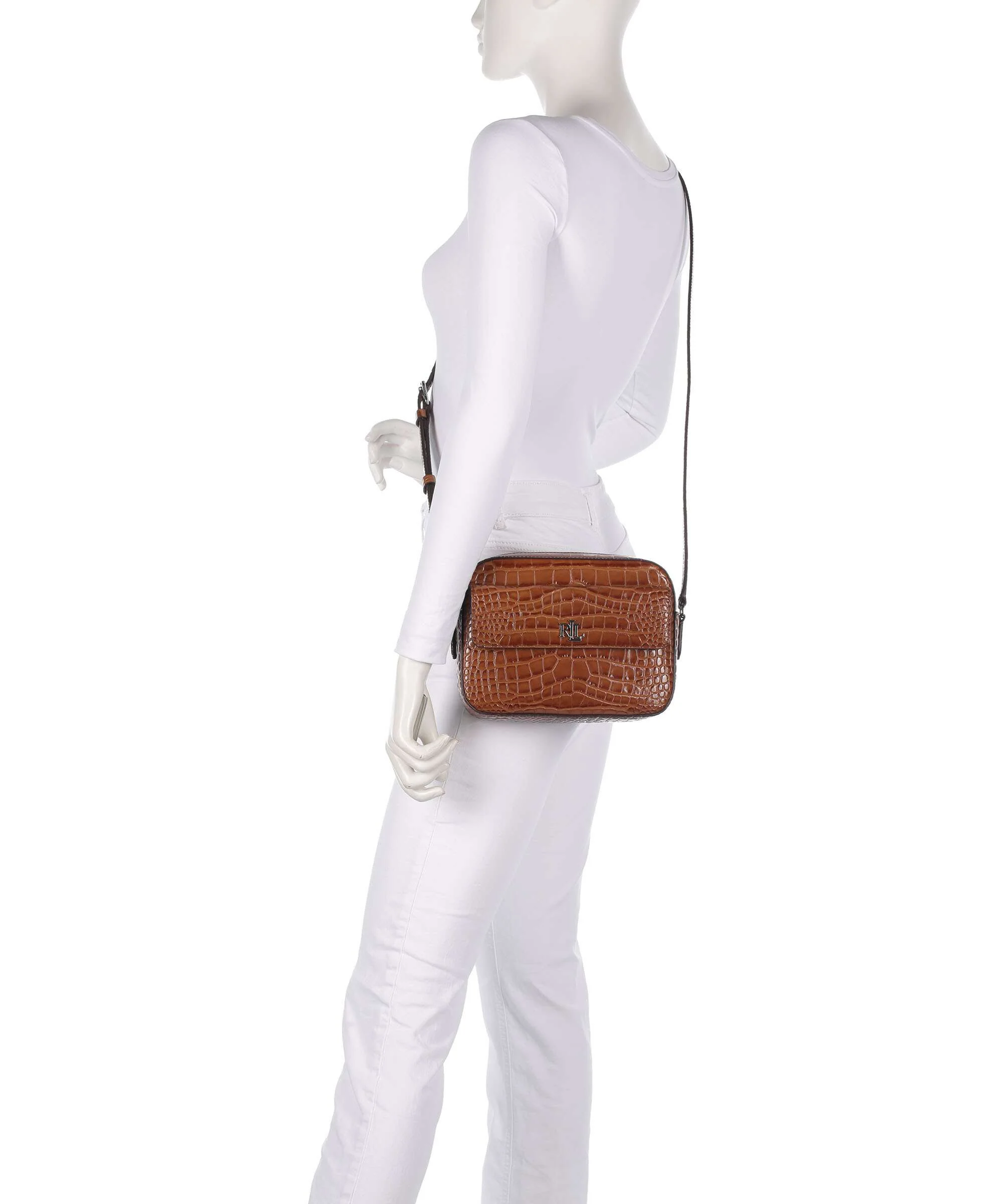 Lauren Ralph Lauren Marcy Medium Crossbody bag tobacco - Image 3
