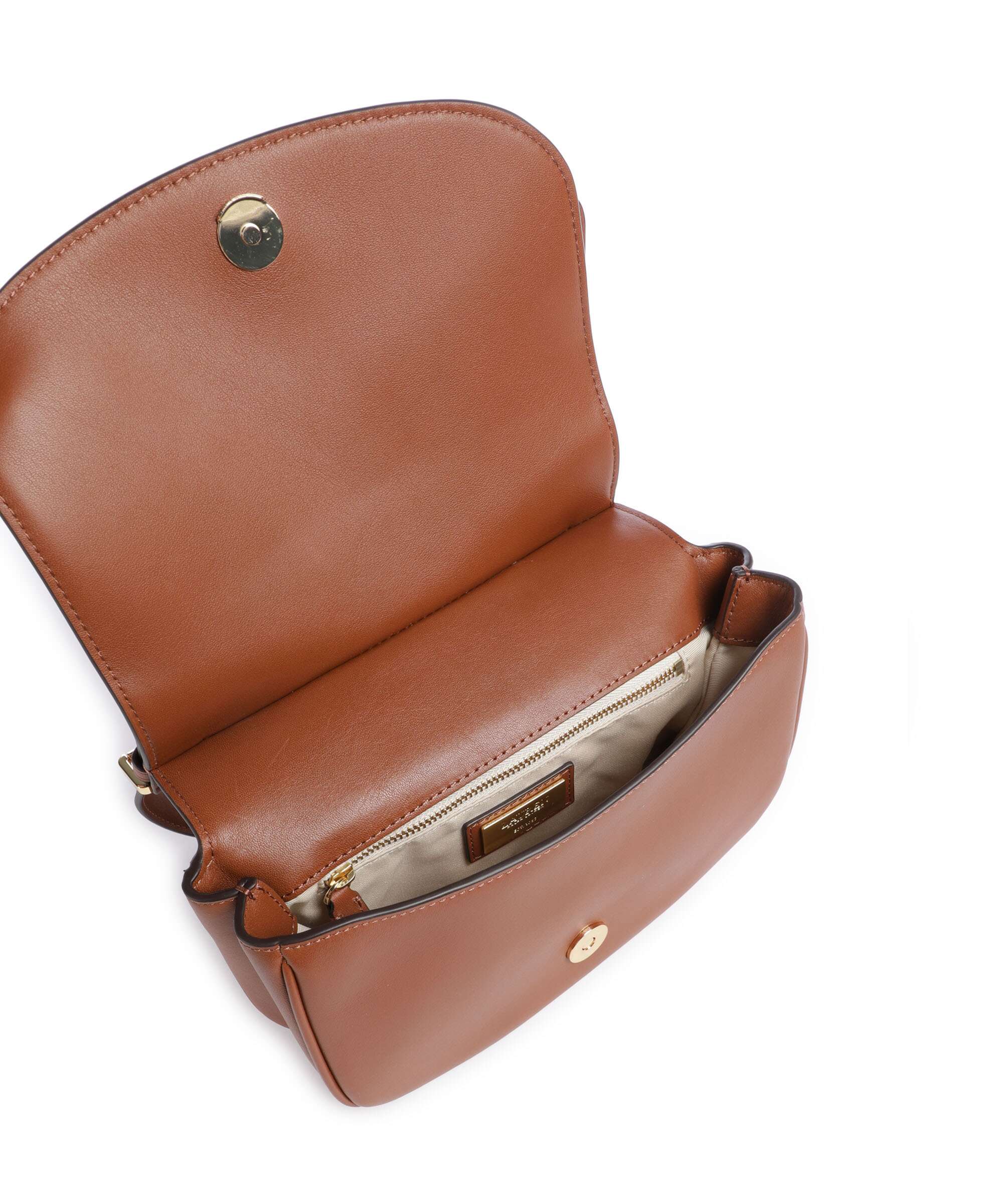 Lauren Ralph Lauren Marcy Medium Crossbody bag lauren tan - Image 6