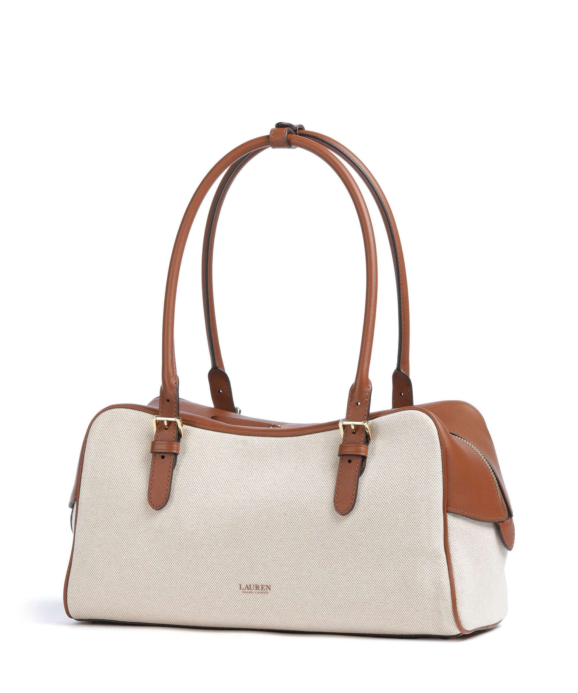 Lauren Ralph Lauren Marcy Shoulder bag natural/buff canvas/lauren tan - Image 2