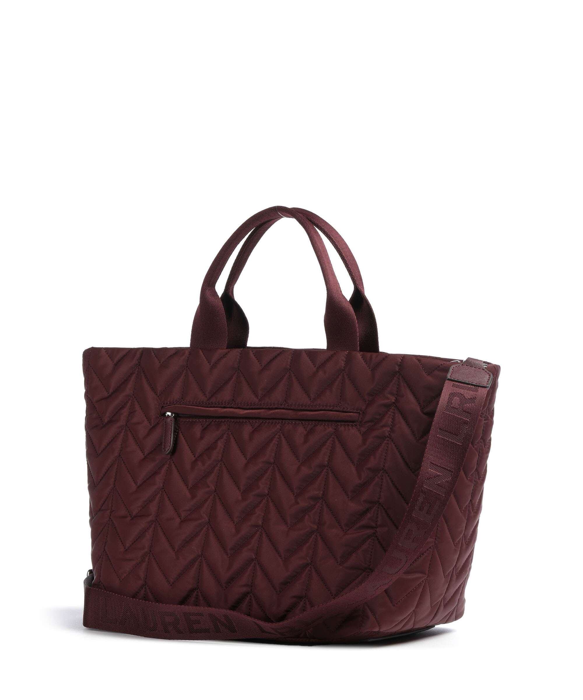 Lauren Ralph Lauren Stevie Extra Large Handbag dark garnet - Image 2