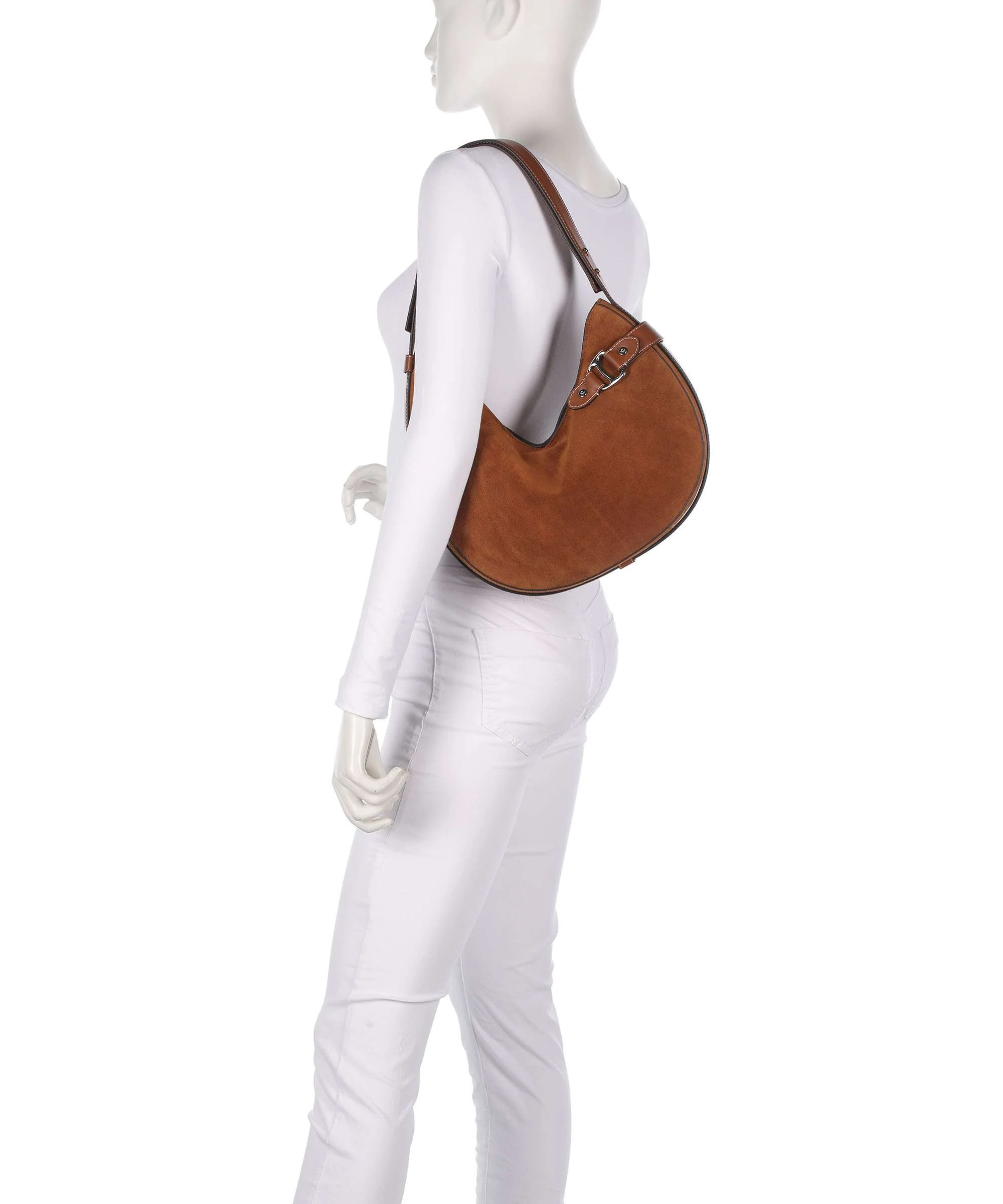 Lauren Ralph Lauren Tasha Large Hobo bag lauren tan - Image 3