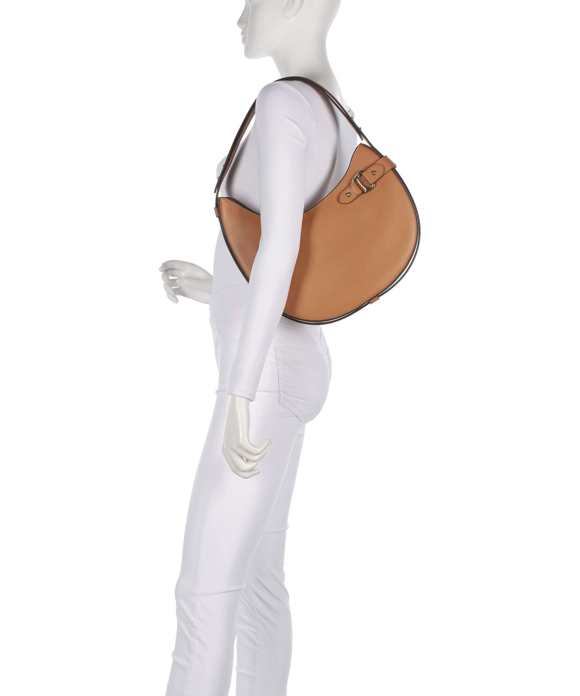 Lauren Ralph Lauren Tasha Large Shoulder bag classic caramel - Image 3