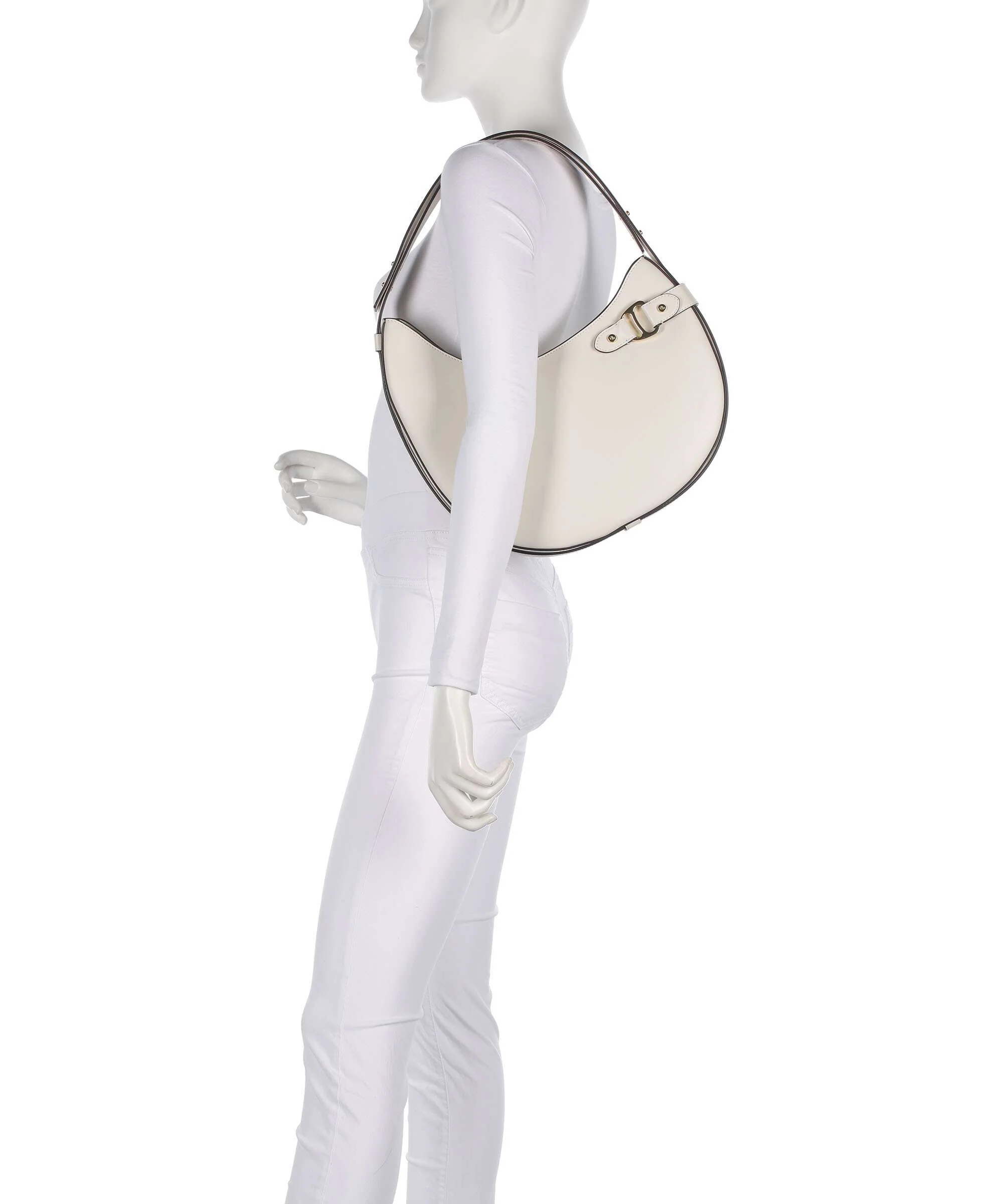 Lauren Ralph Lauren Tasha Large Shoulder bag soft white - Image 3